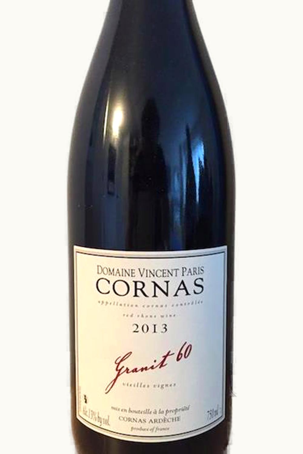 Domaine Vincent Paris Domaine VIncent Paris Granit 60 Cornas Rhone France, 2013