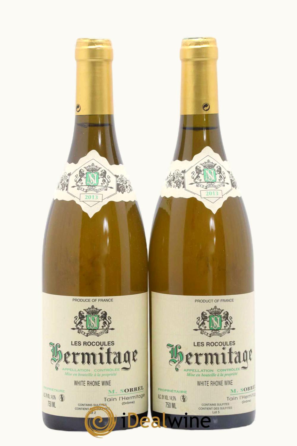 Domaine Marc Sorrel Domaine Marc Sorrel Les Rocoules Hermitage Rhone France, 2013