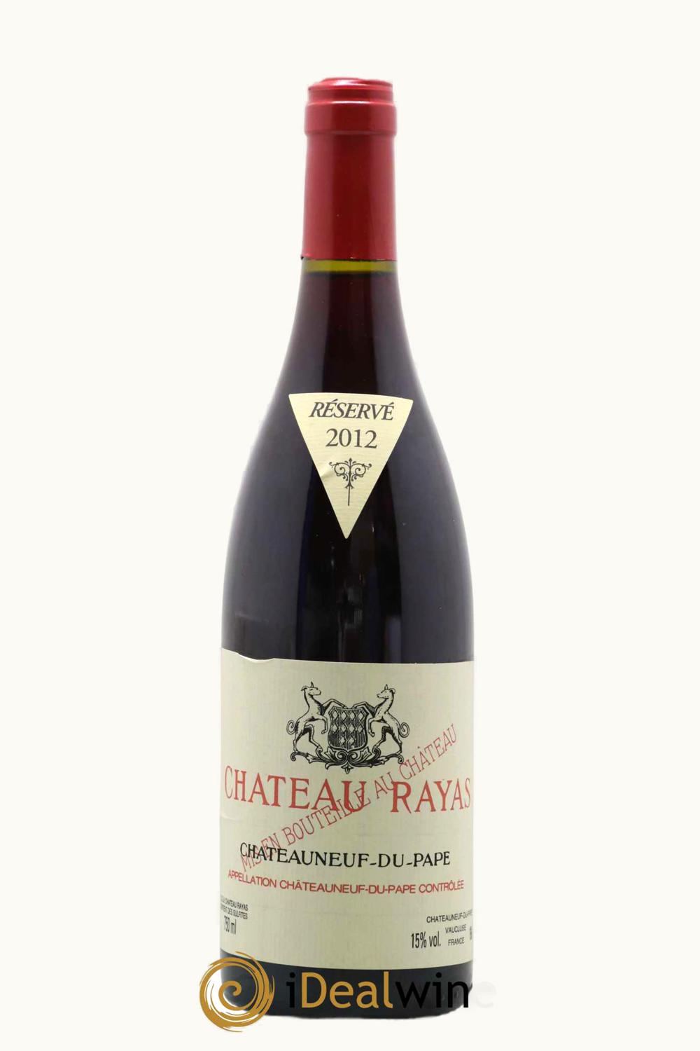Rayas Rayas Reserve Chateauneuf du Pape Rhone France, 2012