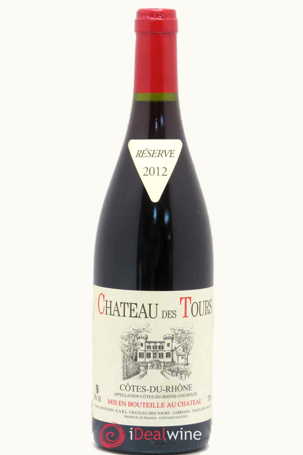 Rayas Rayas De Tour Rouge Reserve Cote du Rhone France, 2012