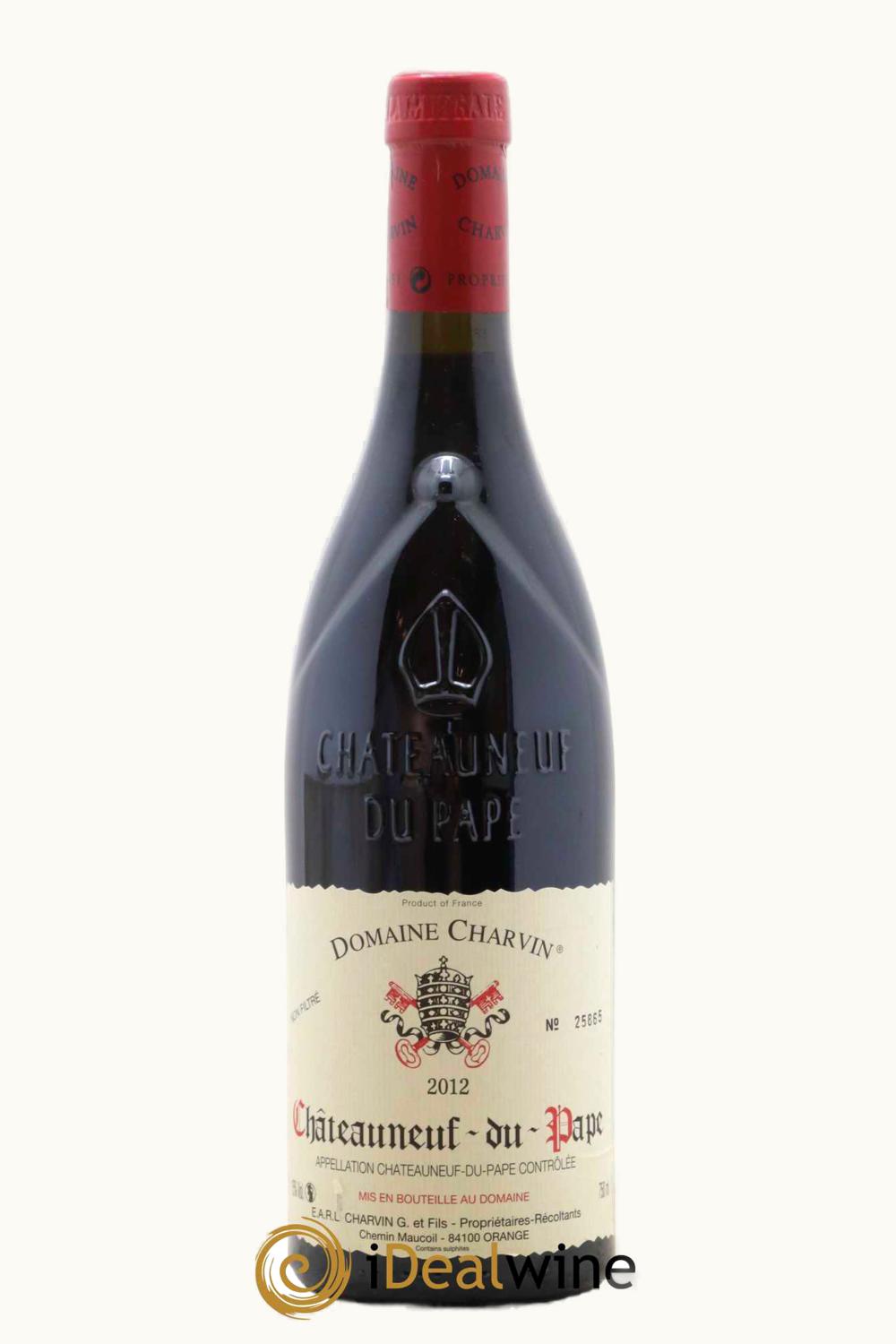 Domaine Charvin Domaine Charvin Chateauneuf du Pape Rhone France, 2012