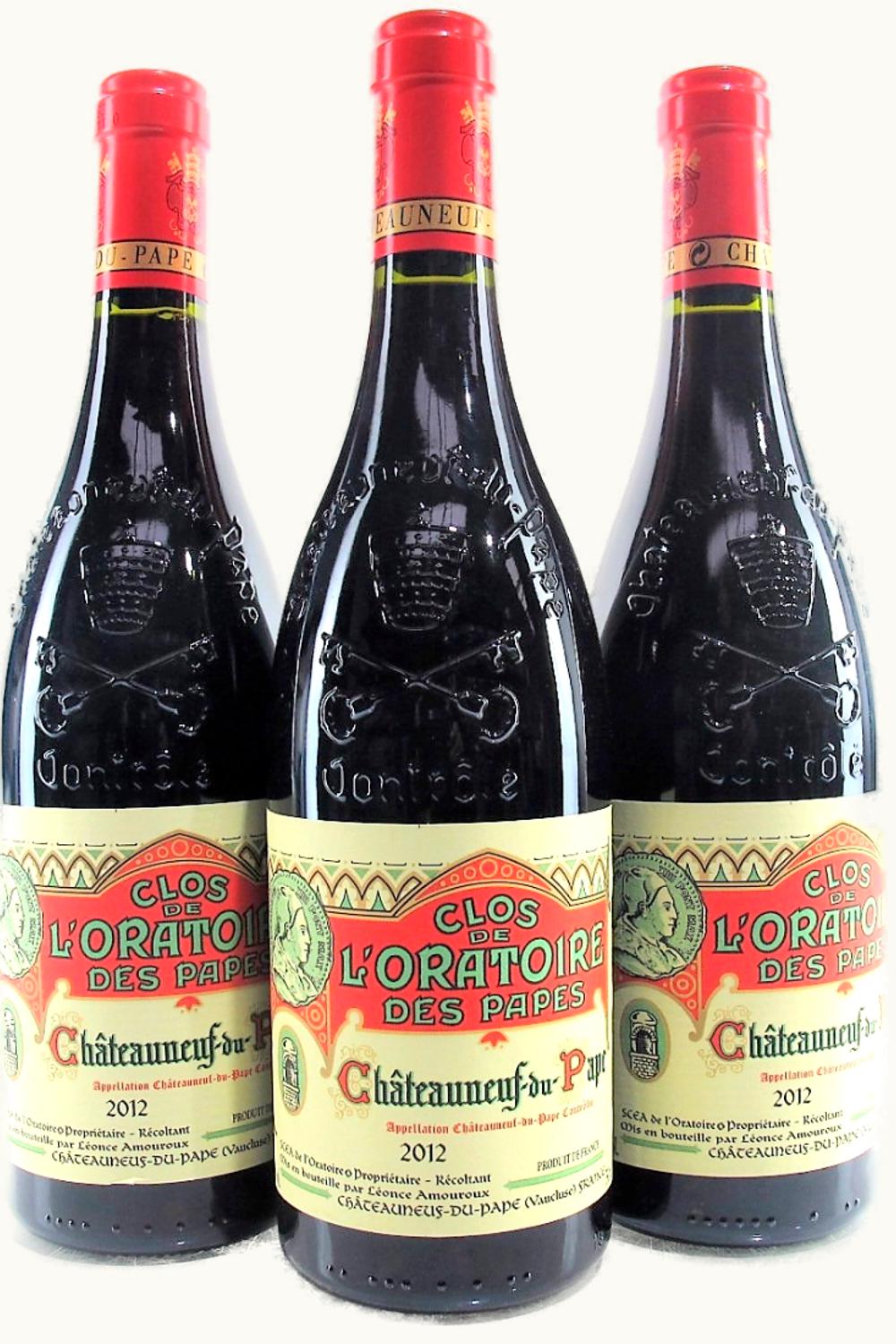 Michel & Stéphane Ogier Michel & Stéphane Ogier Clos de L'Oratoire des Papes Chateauneuf du Pape Rhone France, 2012