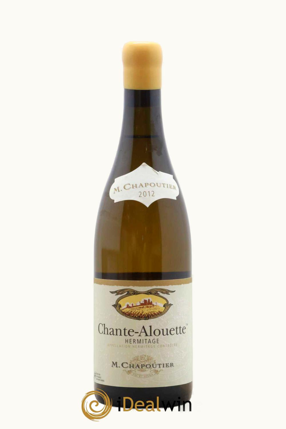 M. Chapoutier M. Chapoutier Chante-Alouette Hermitage Rhone France, 2012