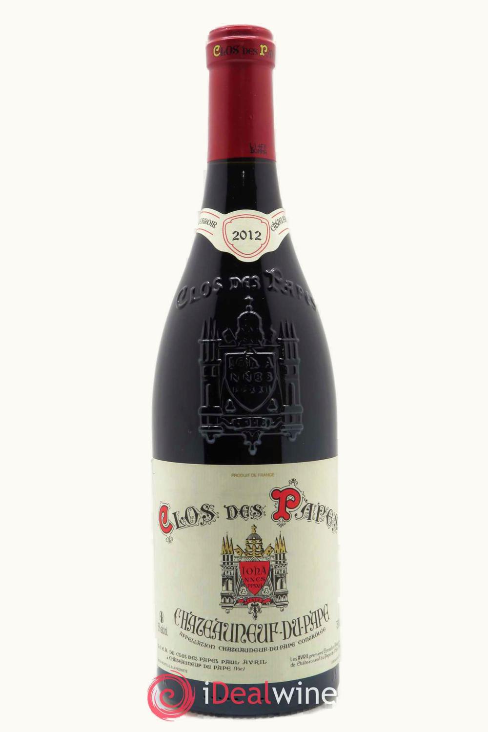 Paul Avril Paul Avril Clos de Pape Chateauneuf du Blanc Rhone France, 2012