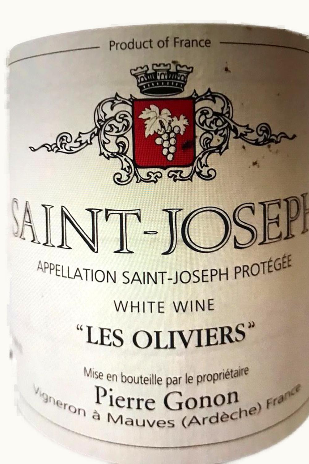 Pierre Gonon Pierre Gonon Les Oliviers St. Joseph Rhone France, 2012