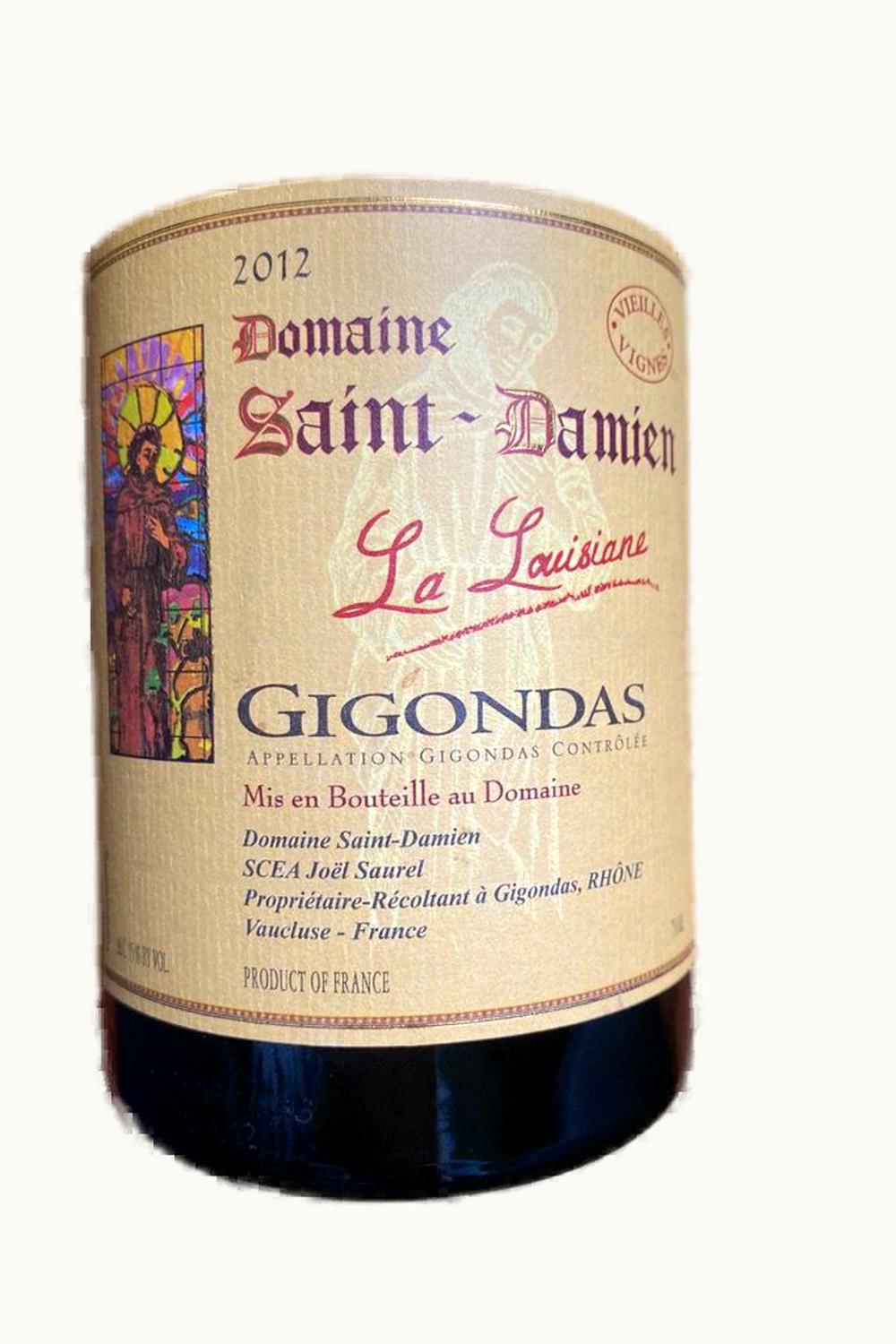 Domaine St. Damiens Domaine St. Damiens La Lousiane Vieilles Vignes Gigondas Rhone France, 2012