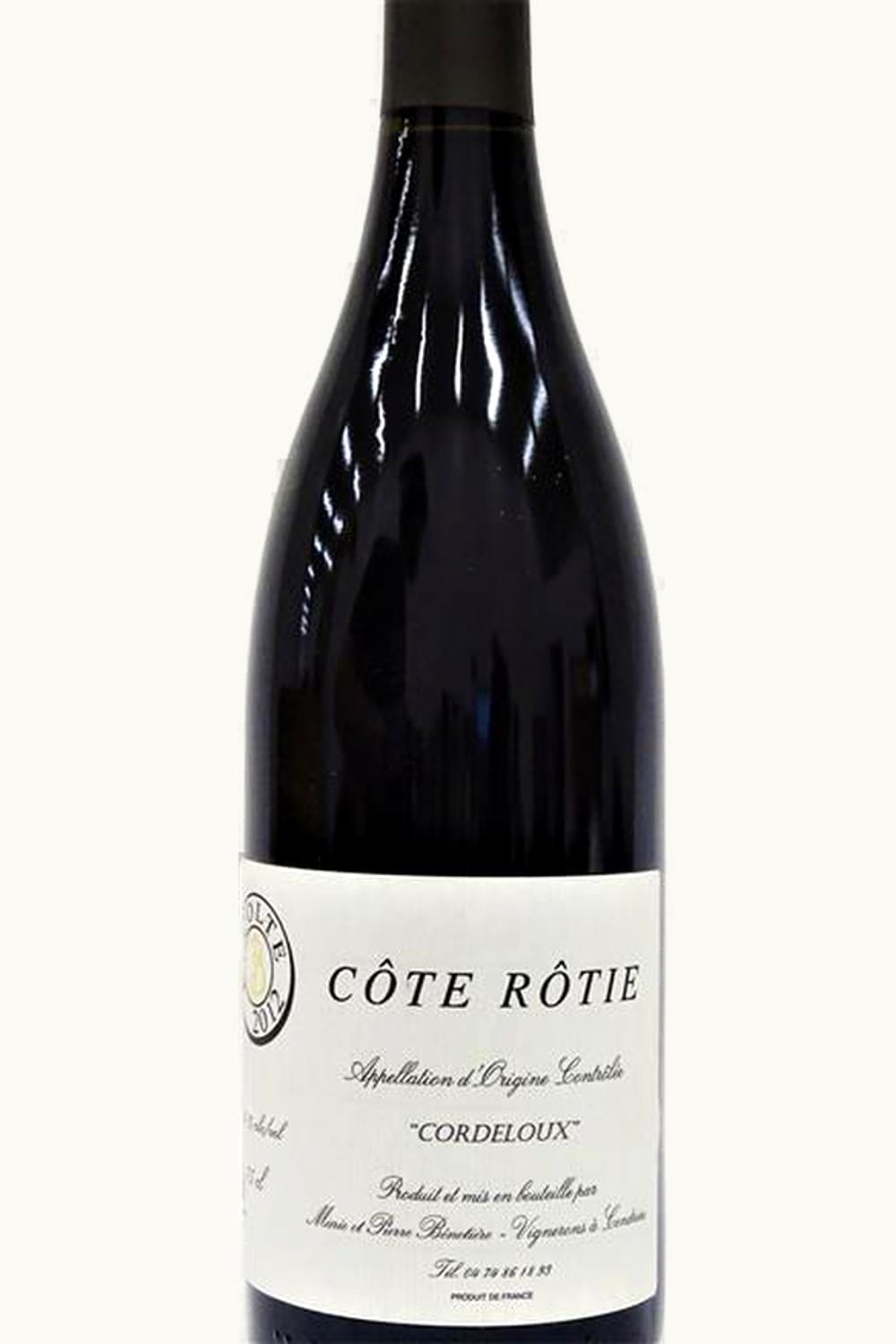 Marie-Pierre Benetiere Marie-Pierre Benetiere Cordeloux Cote Rotie Rhone France, 2012