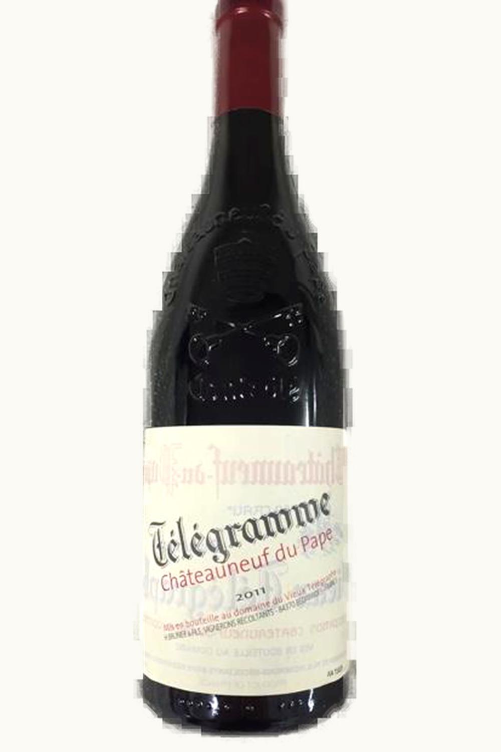 Télégramme Telegramme Châteauneuf-du-Pape, 2011