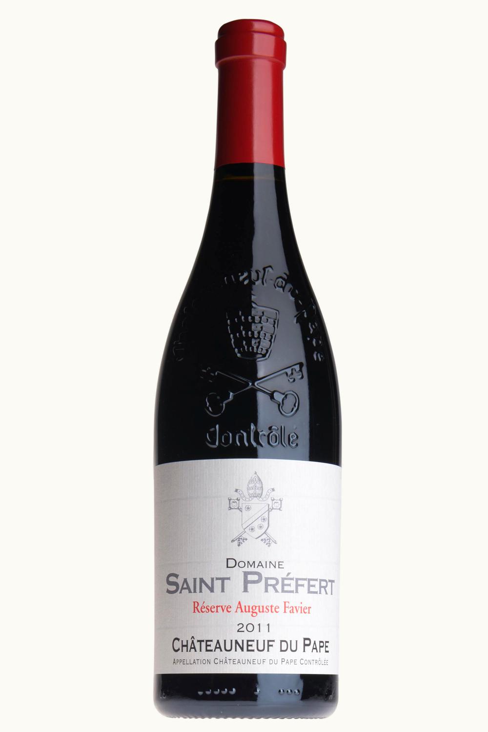 Domaine Saint Préfert Domaine Saint Préfert Réservé Auguste Favier Châteauneuf-du-Pape, 2011
