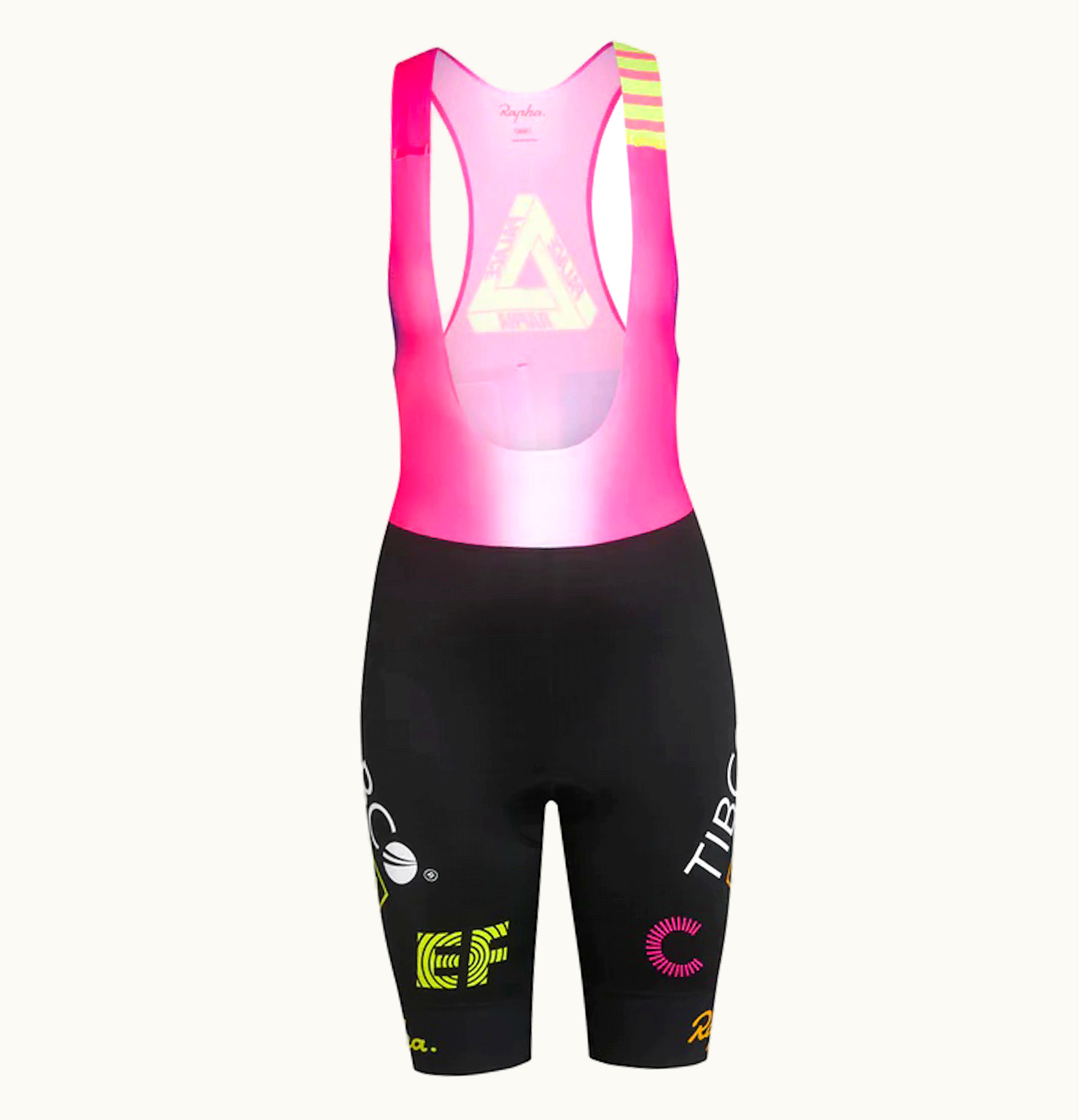 Palace Palace x Rapha EF Education First Womens Pro Team Bib Shorts Pink Black