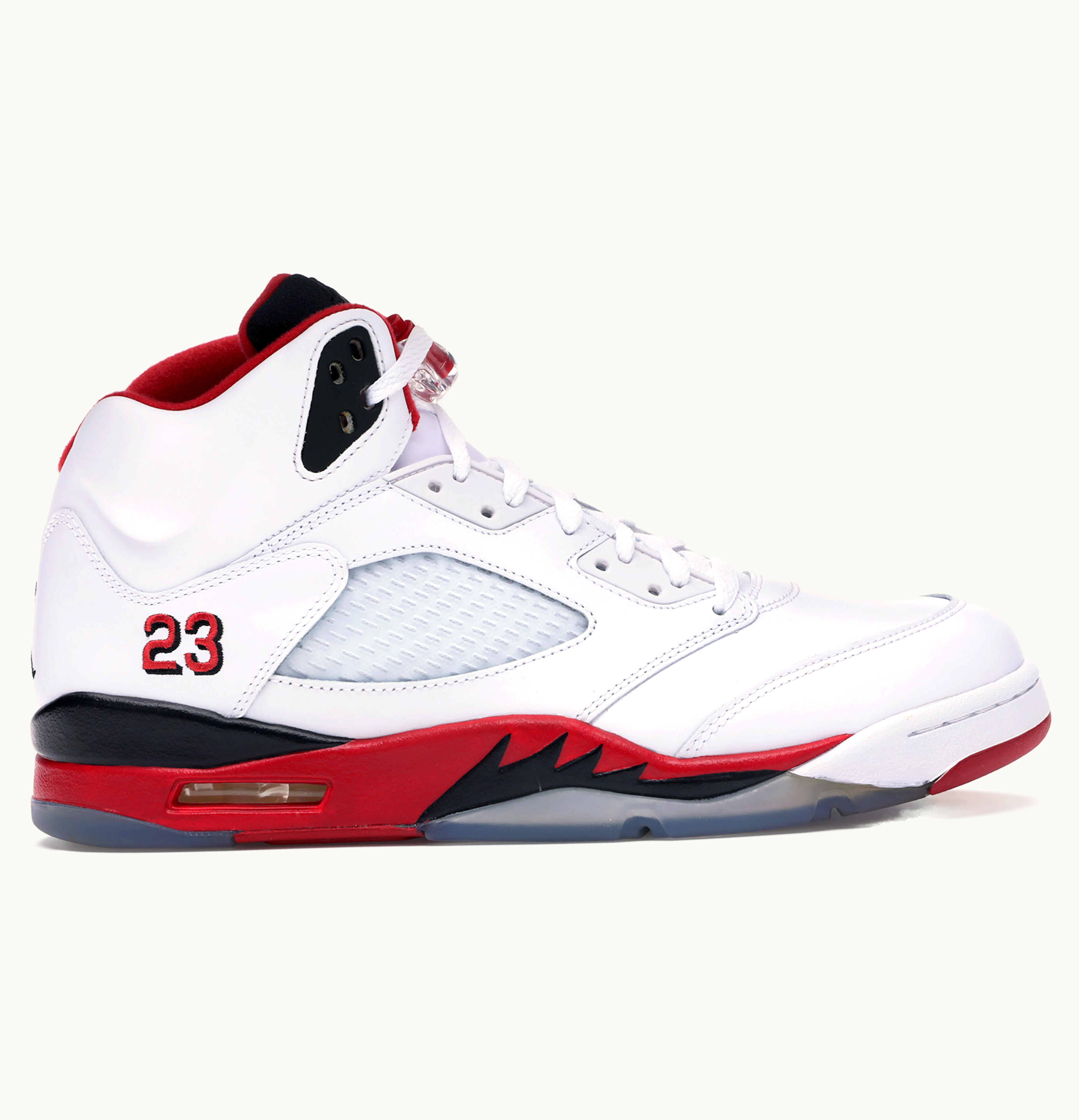 Jordan Air Jordan 5 Retro Fire Red Black Tongue 2013