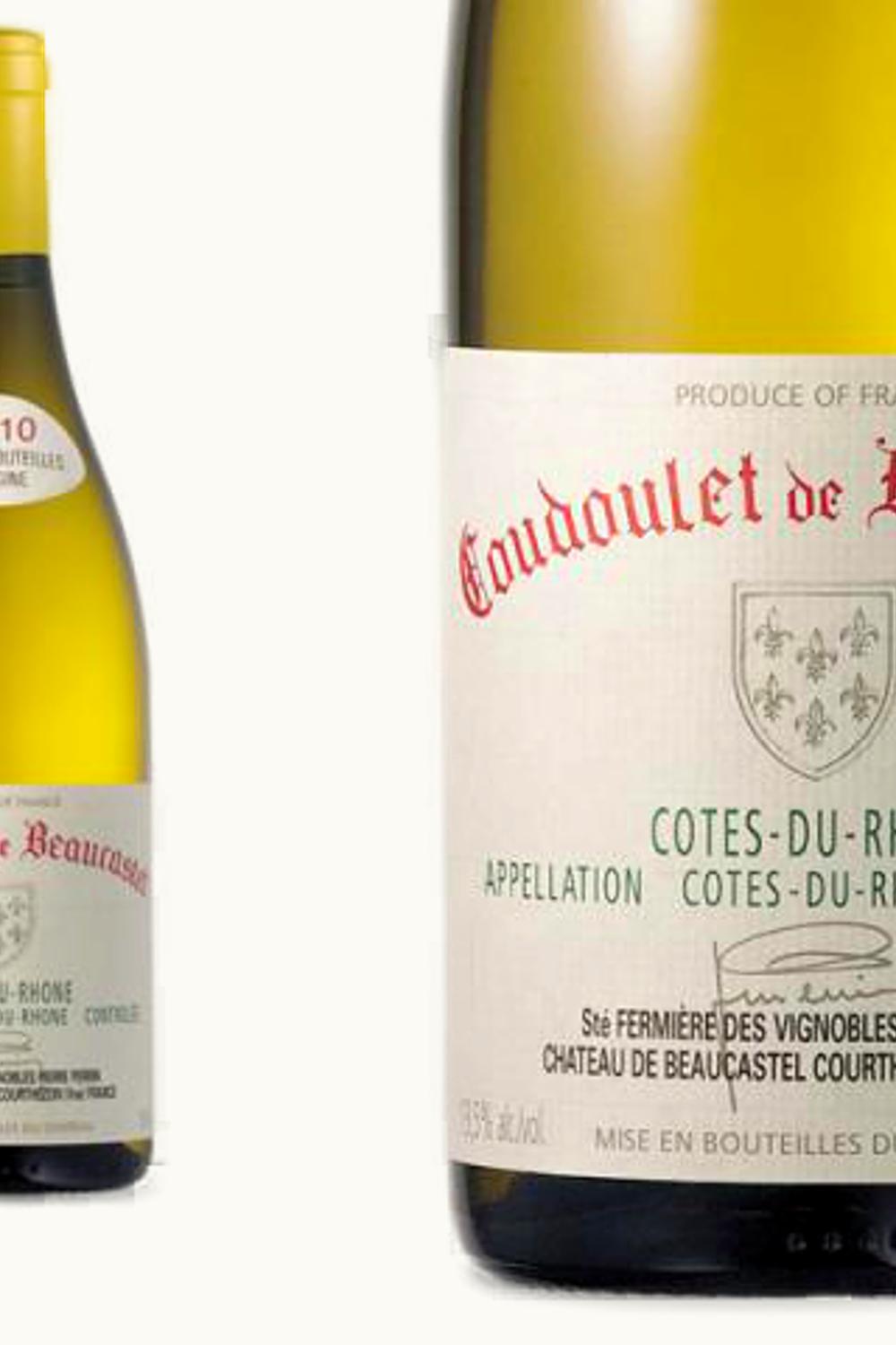 Château de Beaucastel Château de Beaucastel Coudoulet Côte du Rhône, 2010