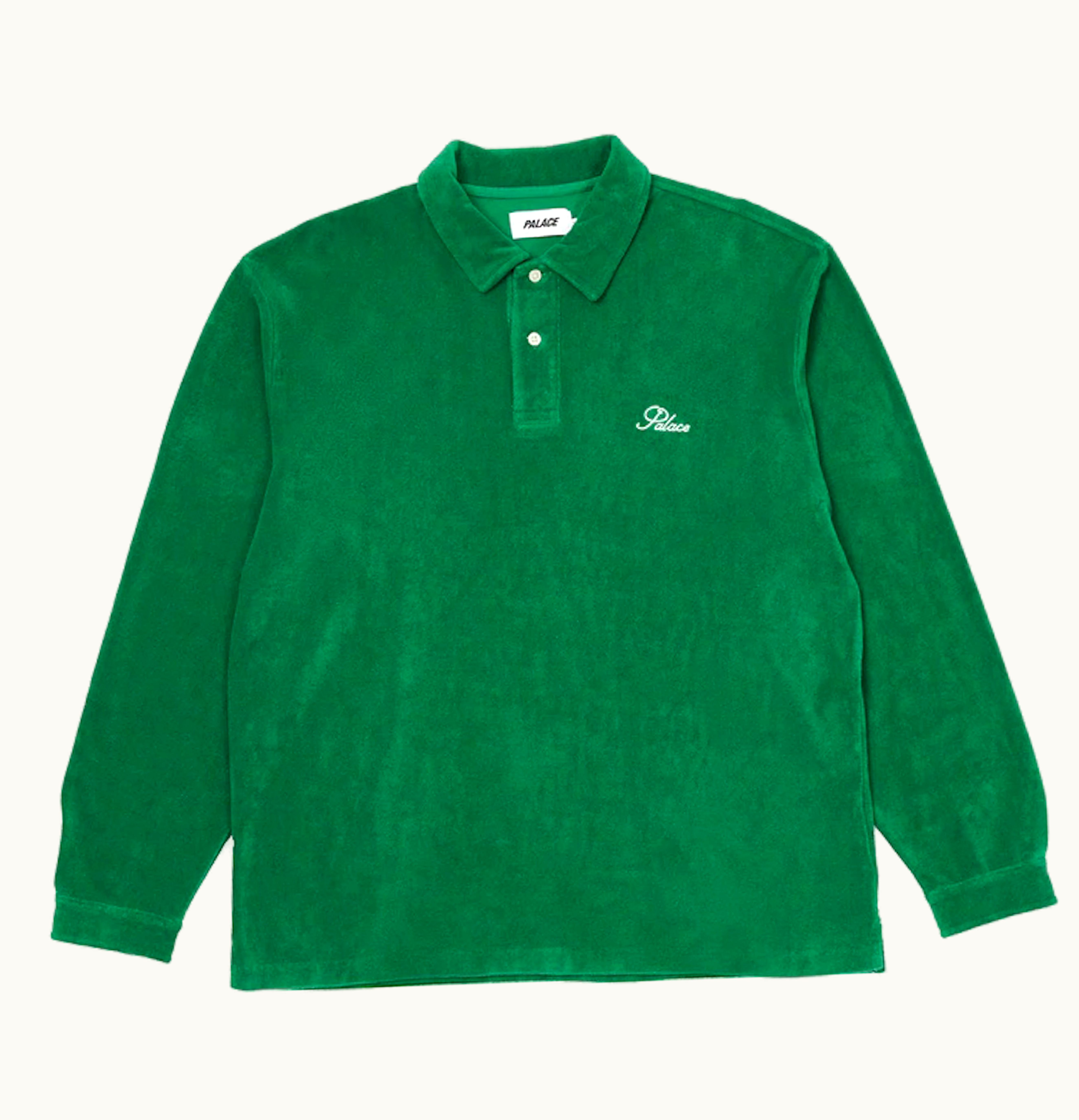 Palace Palace Terry Stripe Longsleeve Green