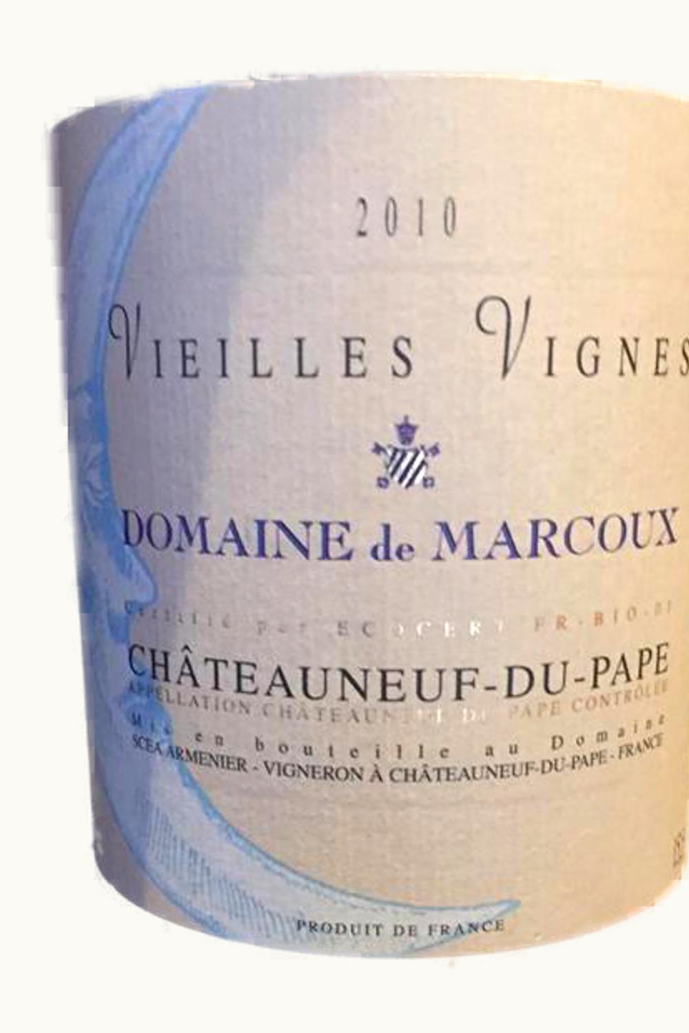 Domaine de Marcoux Domaine de Marcoux Vieilles Vigne Chateauneuf du Pape, 2010