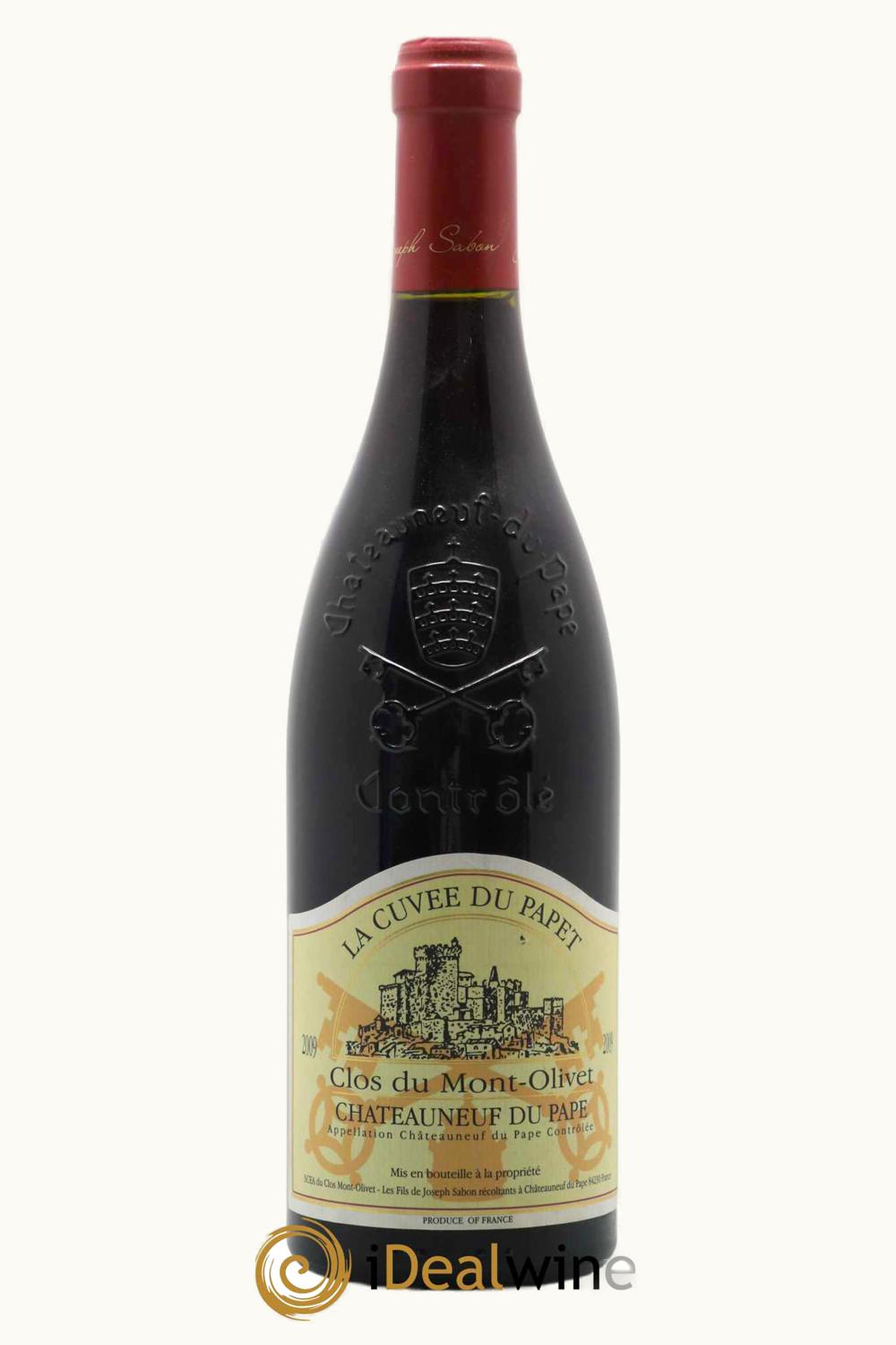 Clos du Mont Olivet Clos du Mont Olivet La Cuvee du Papet Chateauneuf du Pape, 2009