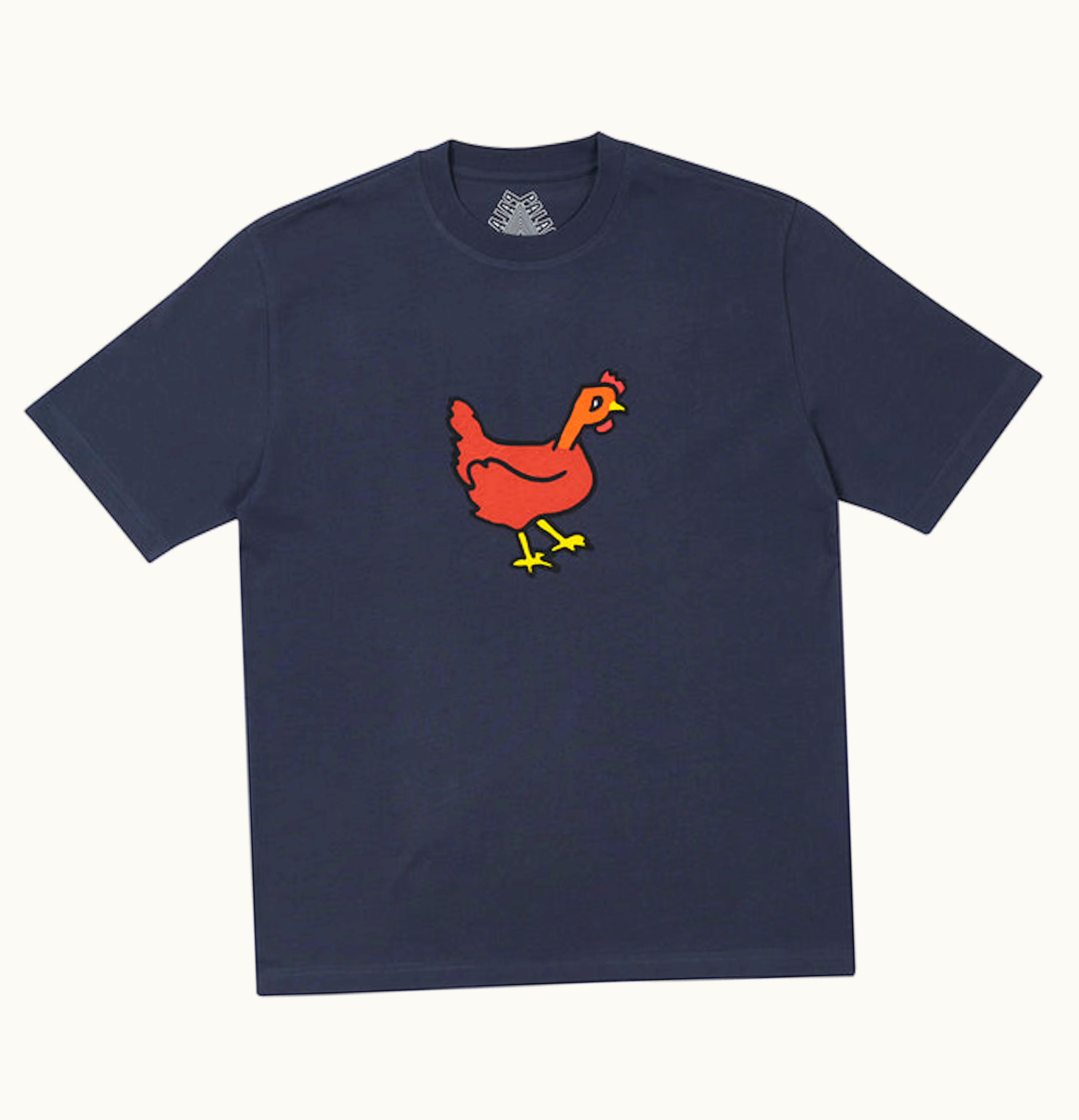 Palace Palace Clucking T shirt Navy