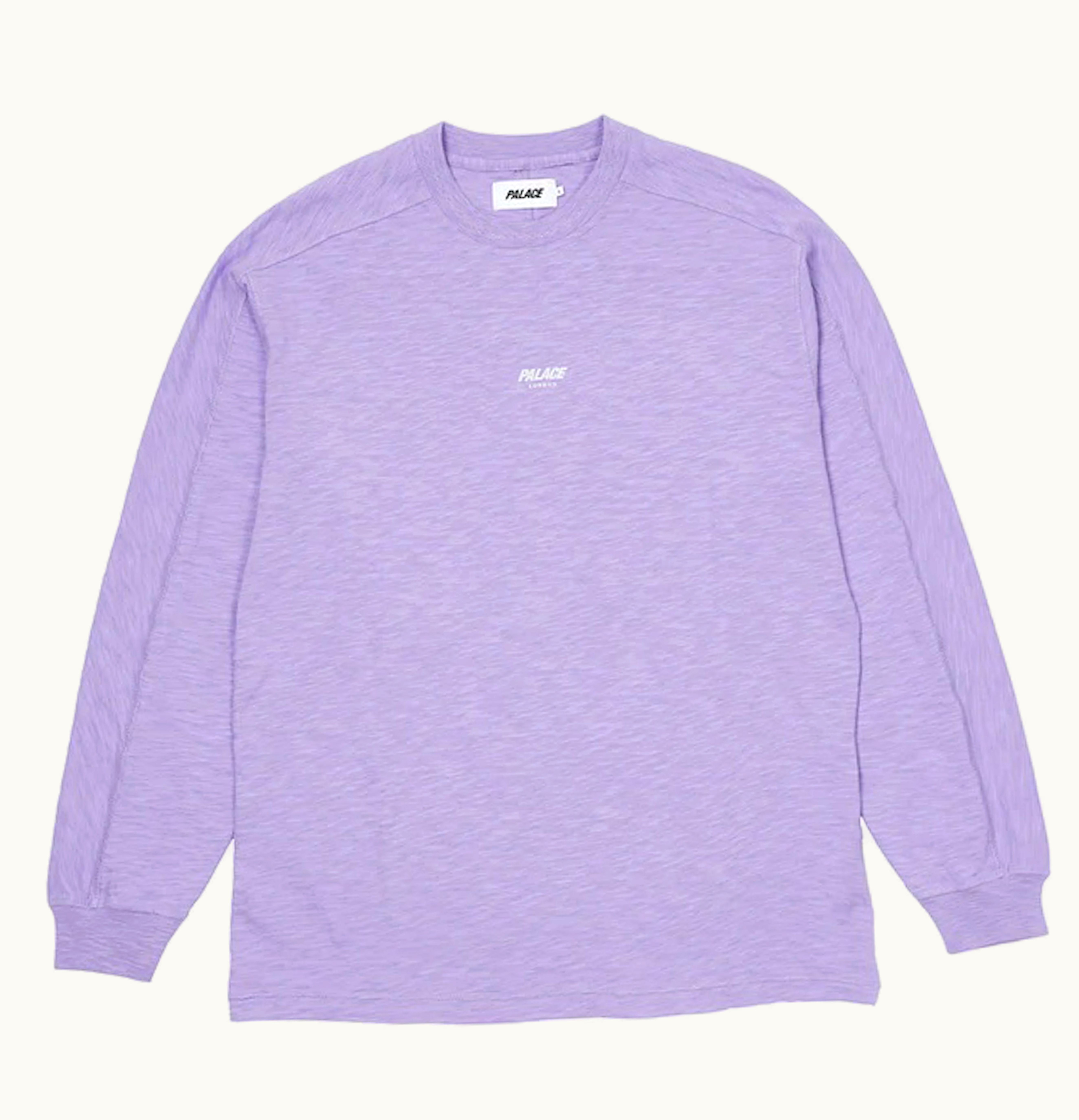 Palace Palace Slub Zig Zag Longsleeve Violet