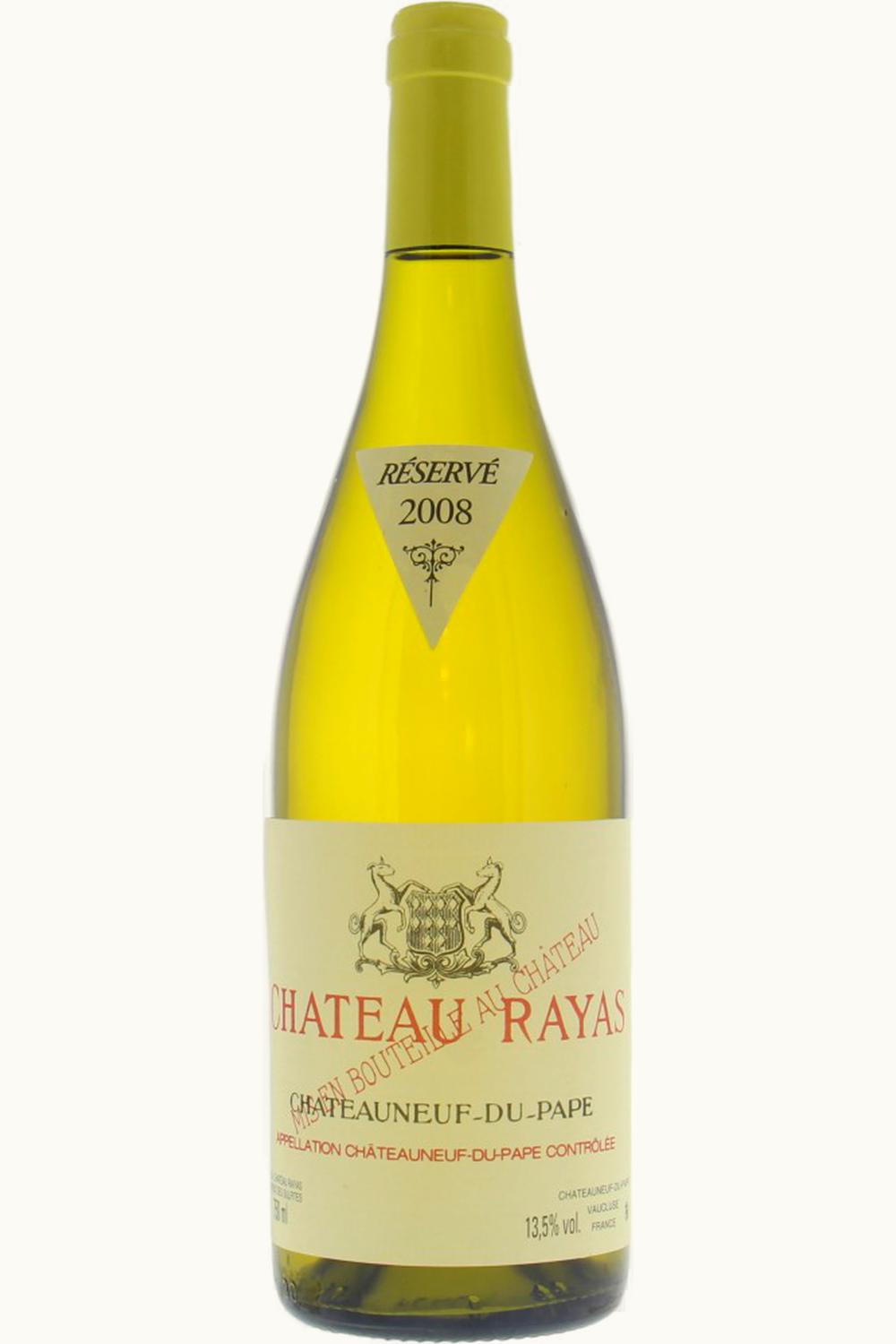 Rayas Rayas Reserve Blanc Chateauneuf du Pape, 2008