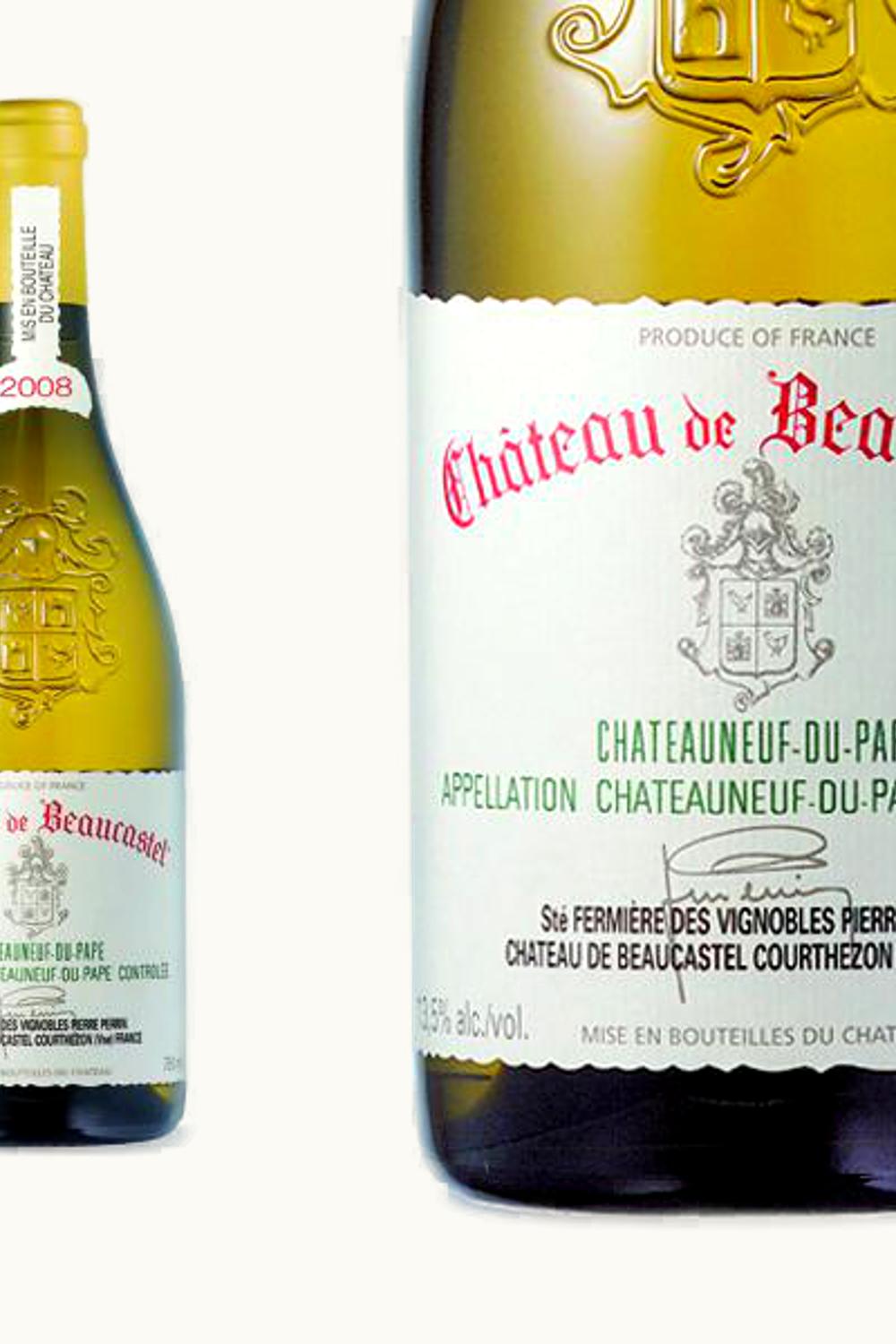 Château de Beaucastel Château de Beaucastel Blanc Chateauneuf du Pape, 2008