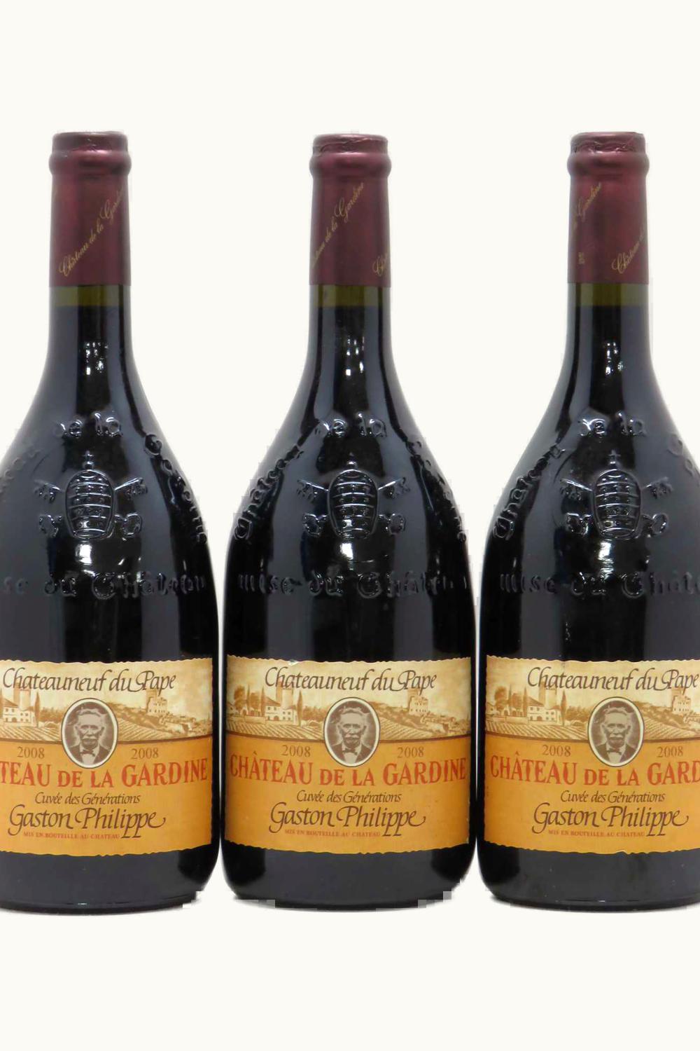 Domaine de la Gardine Domaine de la Gardine Chateauneuf du Pape, 2008