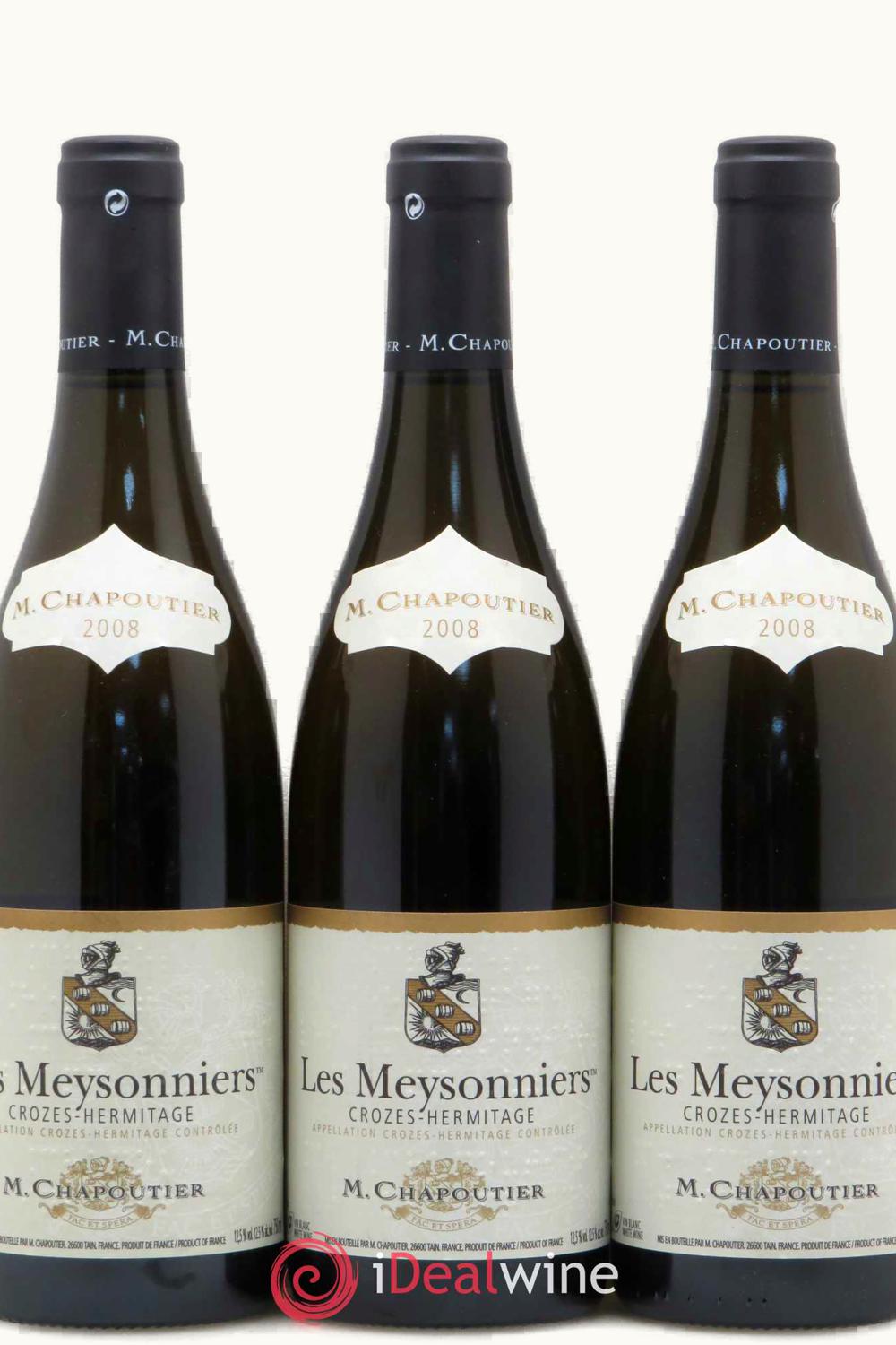 M. Chapoutier M. Chapoutier Les Meysonniers Crozes-Hermitage, 2008