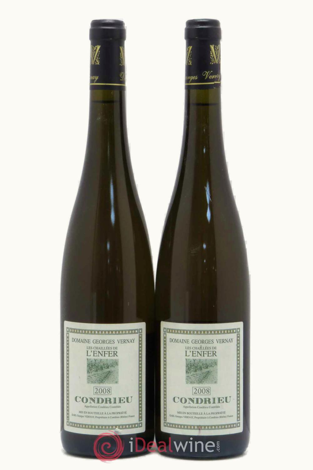 Domaine Georges Vernay Les Chaillees de l'Enfer Condrieu, 2008