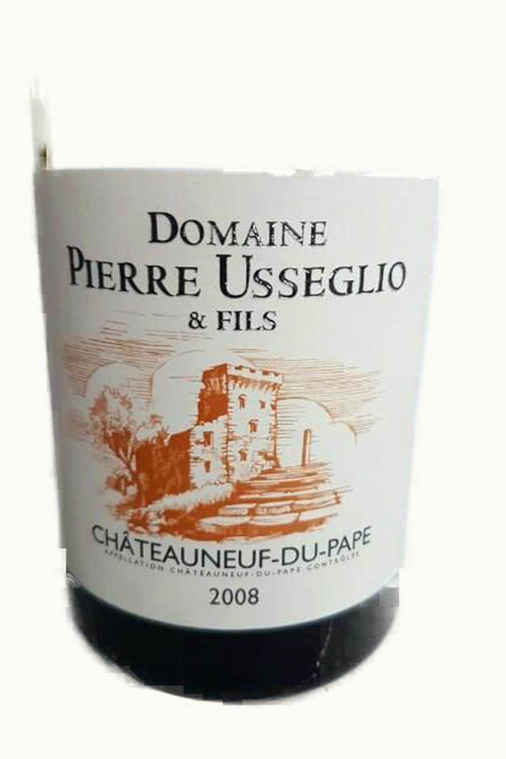 Domaine Pierre Usseglio Domaine Pierre Usseglio Chateauneuf du Pape, 2008