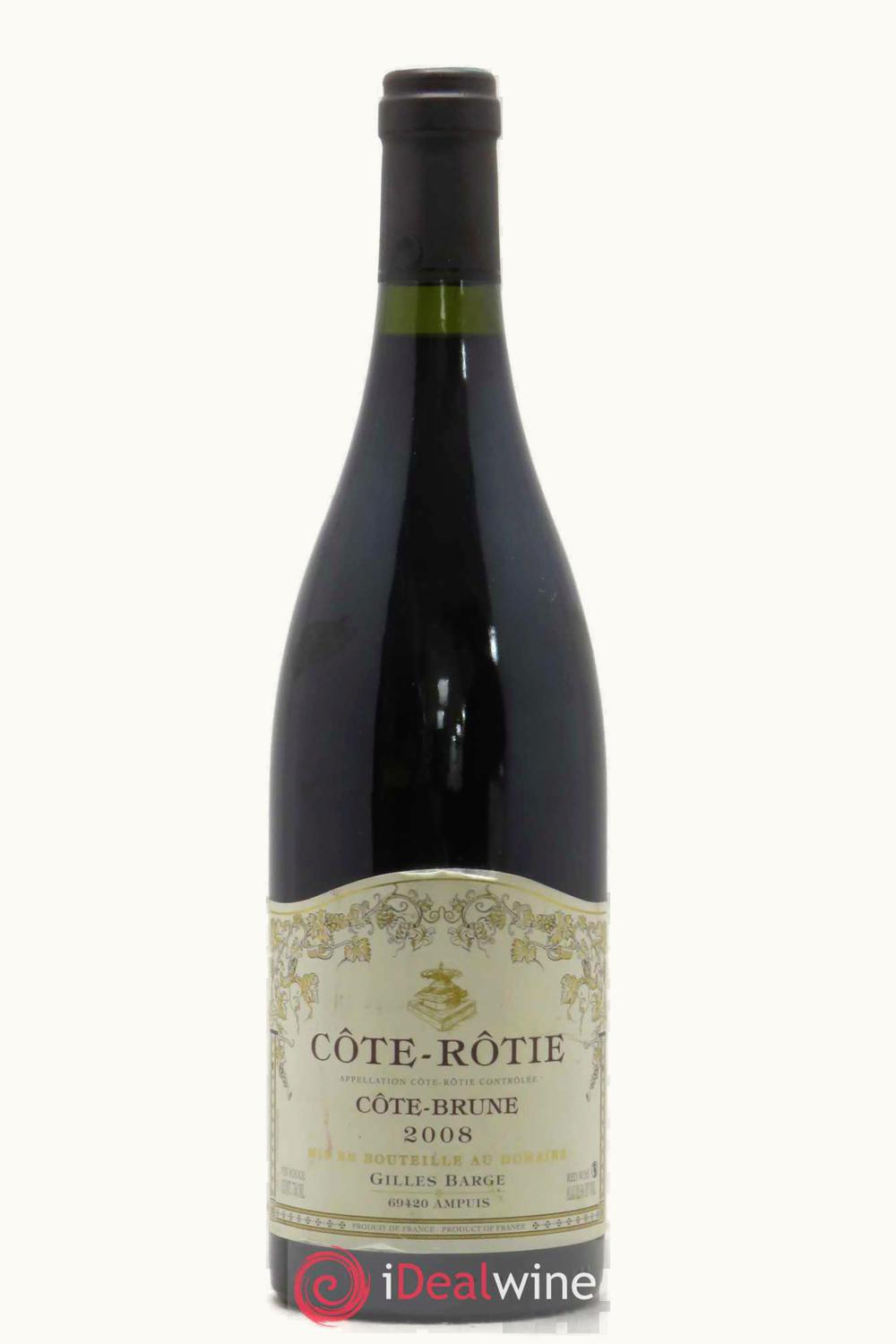 Domaine Barge Domaine Barge Brune Cote Rotie, 2008