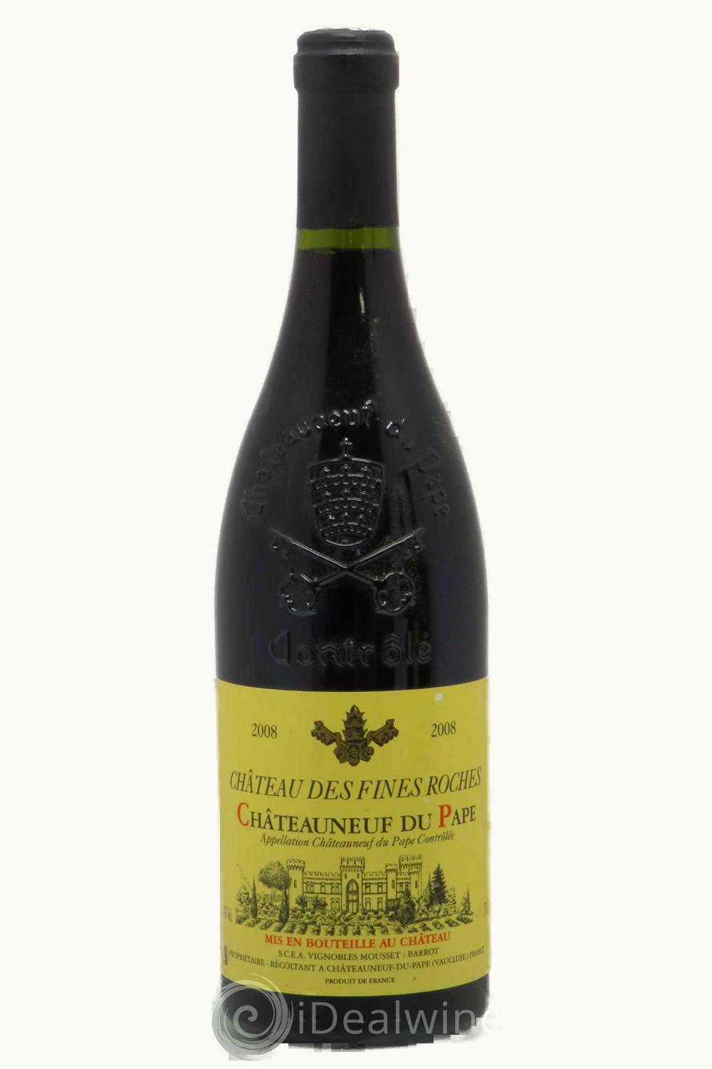 VIgnoble Mousset Barrot VIgnoble Mousset Barrot De Fines Roche Chateauneuf du Pape, 2008