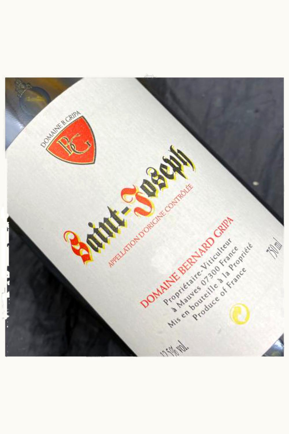 Domaine Bernard Gripa Domaine Bernard Gripa Blanc St Joseph, 2008