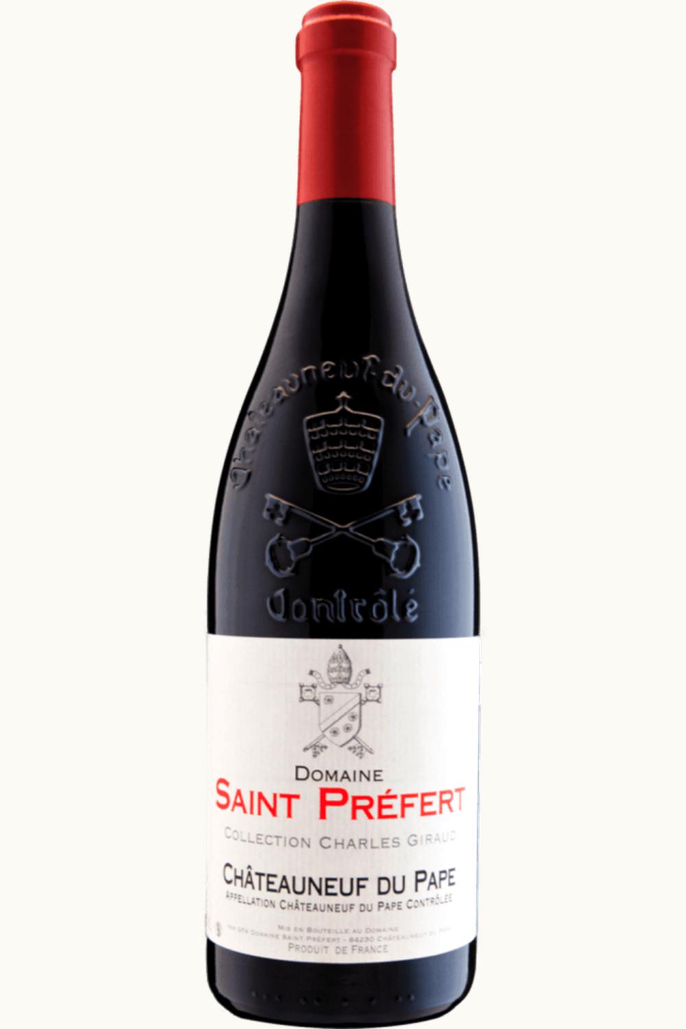 Domaine Saint Préfert Domaine Saint Préfert Collection Charles Giraud Chateauneuf du Pape, 2007