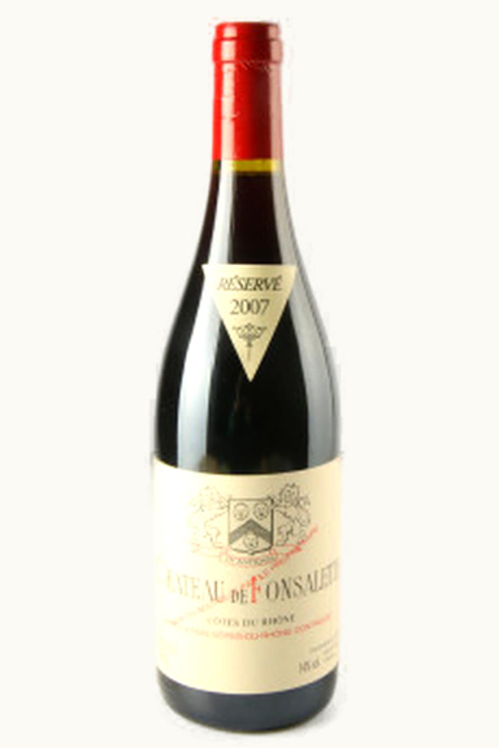 Domaine de Fonsalette Domaine de Fonsalette Reserve Cote du Rhone, 2007