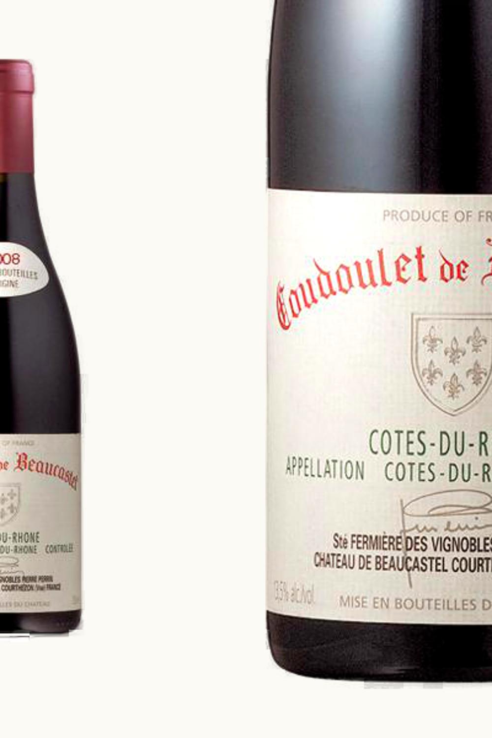 Château de Beaucastel Château de Beaucastel Coudoulet Côte du Rhône, 2007