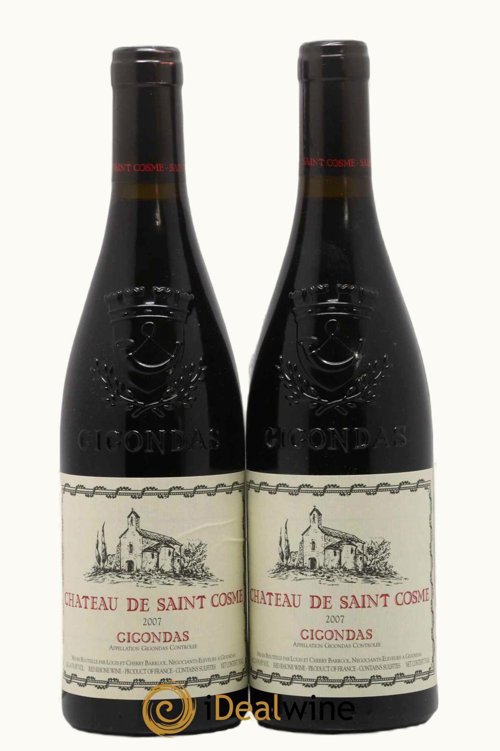 Domaine de Saint Cosme Domaine de Saint Cosme Gigondas, 2007 UZ0692834