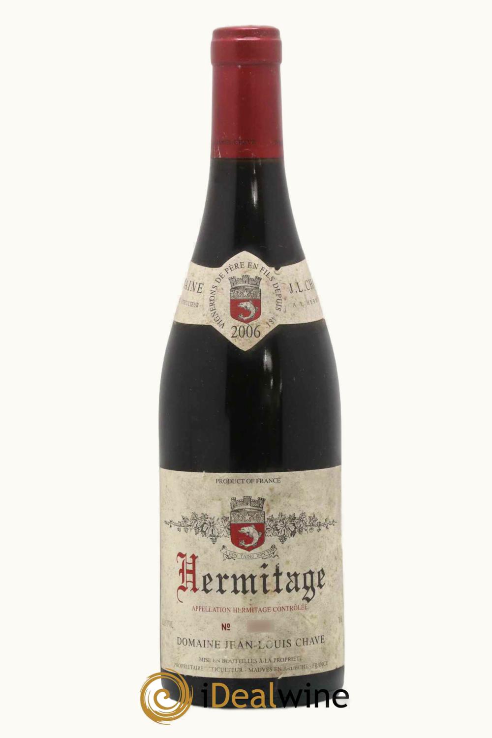 Domaine Jean-Louis Chave Domaine Jean-Louis Chave Hermitage, 2006