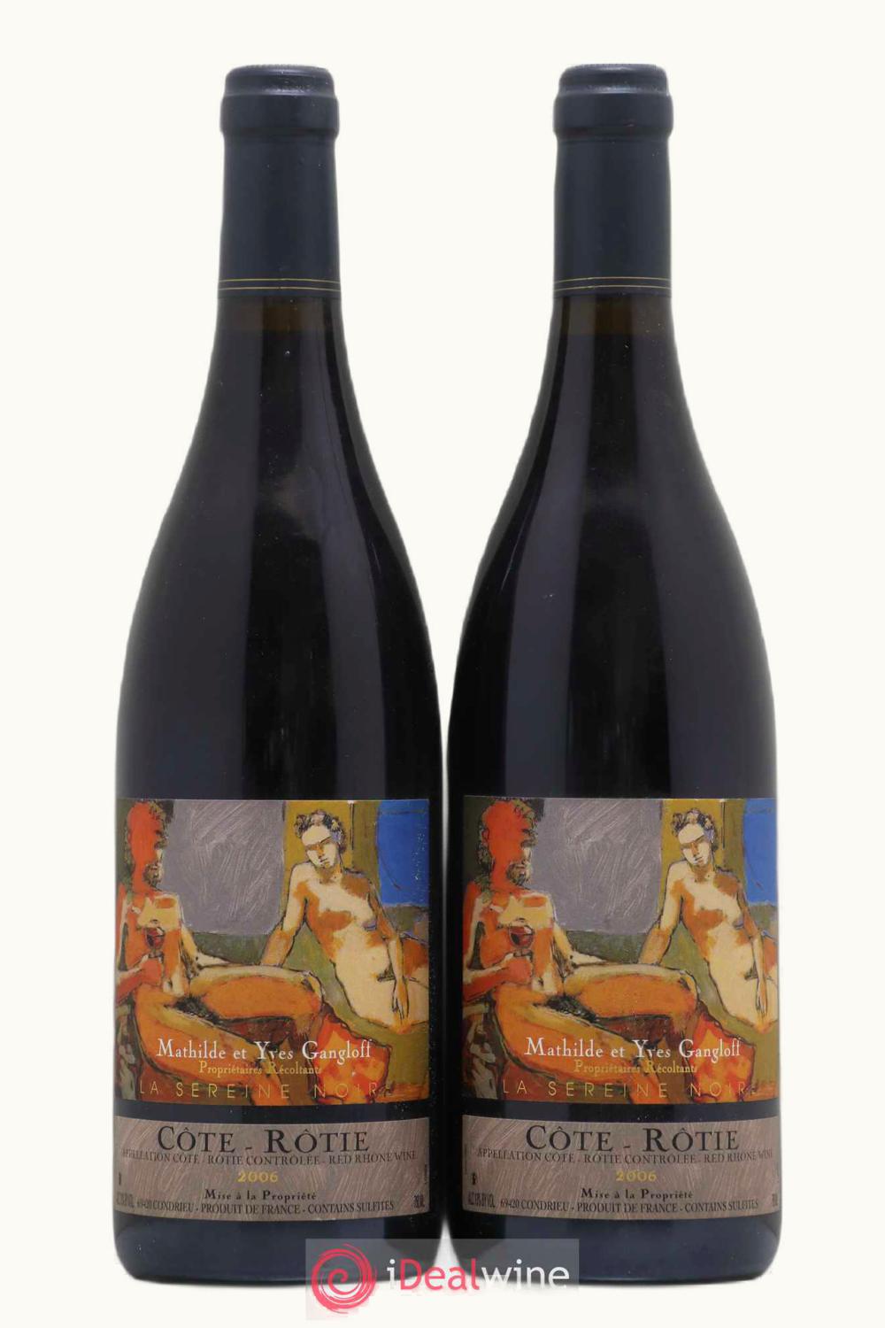 Domaine Yves Mathilde Gangloff Côte-Rôtie La Serene Noir, 2006