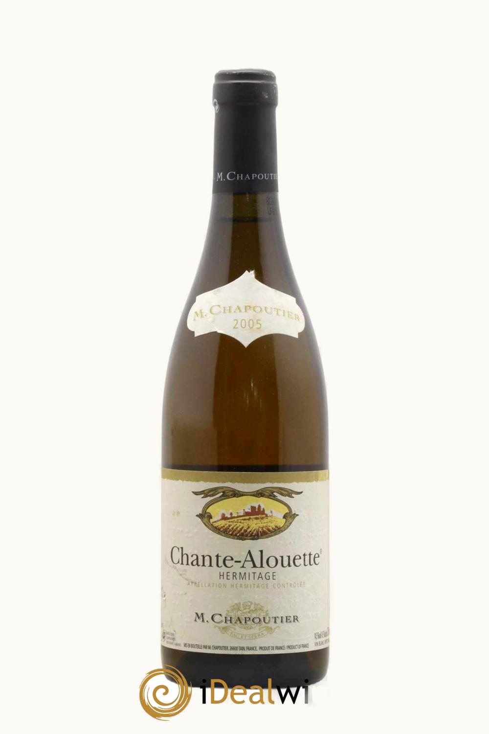 M. Chapoutier M. Chapoutier Hermitage Chante-Alouette, 2005