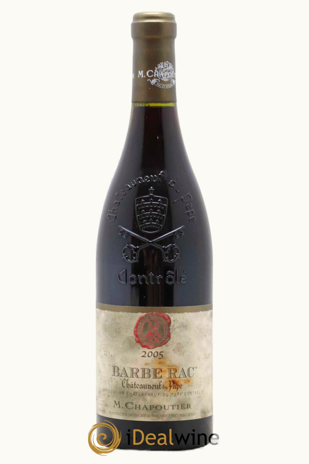 M. Chapoutier M. Chapoutier Châteauneuf-du-Pape Barbe Rac, 2005