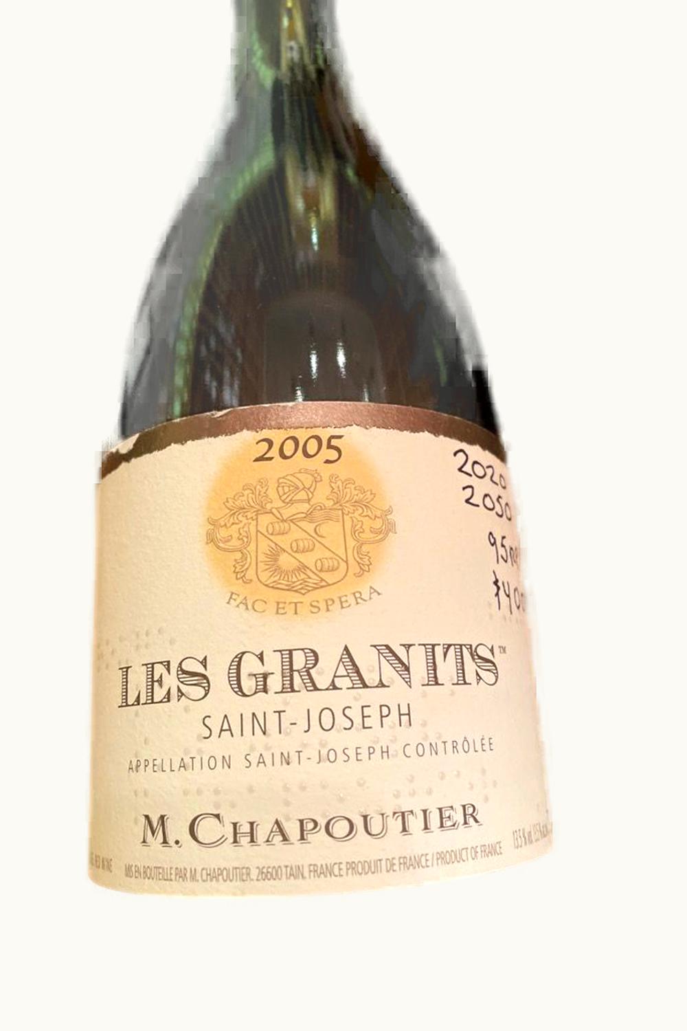 M. Chapoutier M. Chapoutier Saint-Joseph Les Granits, 2005