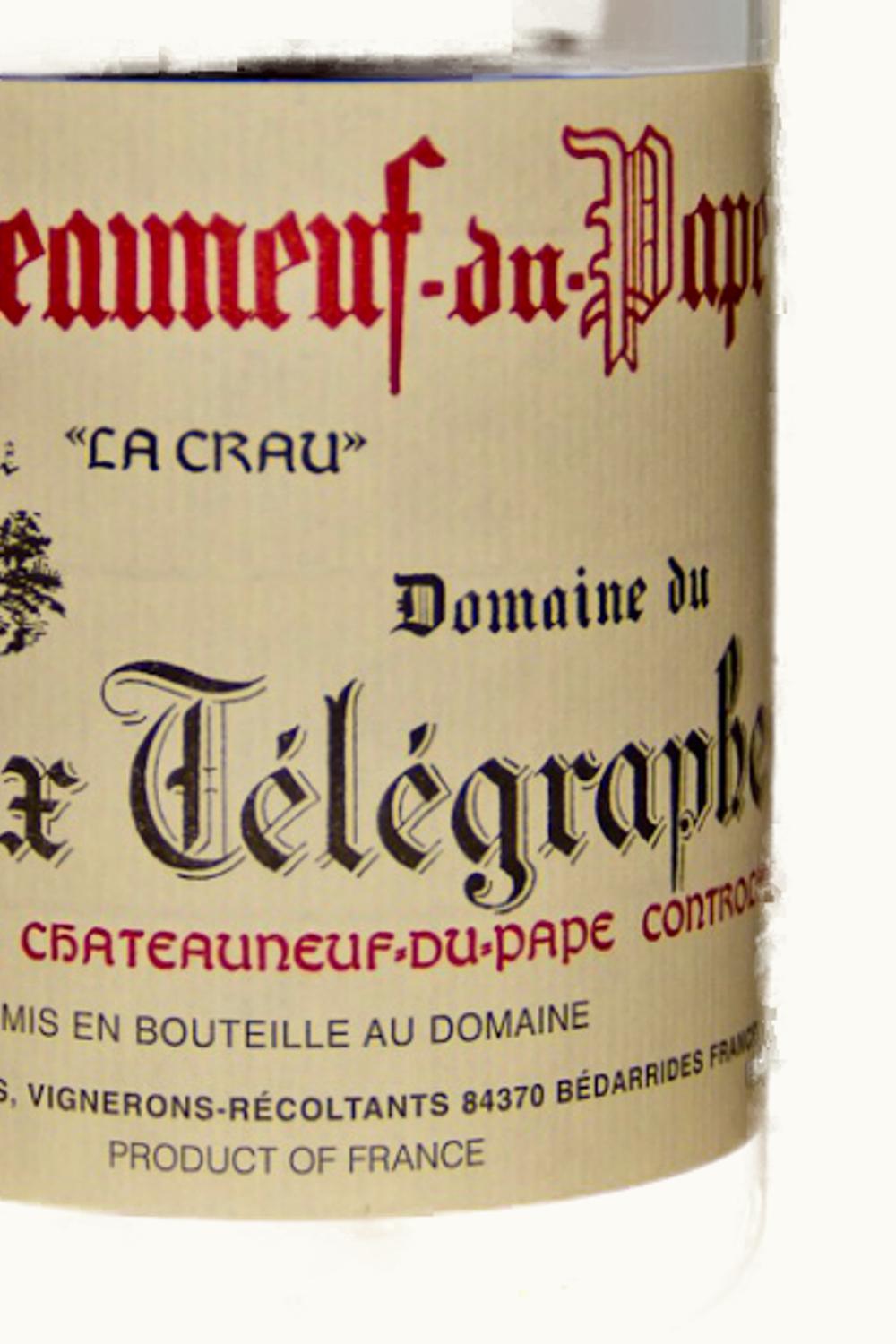Domaine du Vieux Télégraphe Domaine du Vieux Télégraphe Châteauneuf-du-Pape La Crau Blanc, 2005