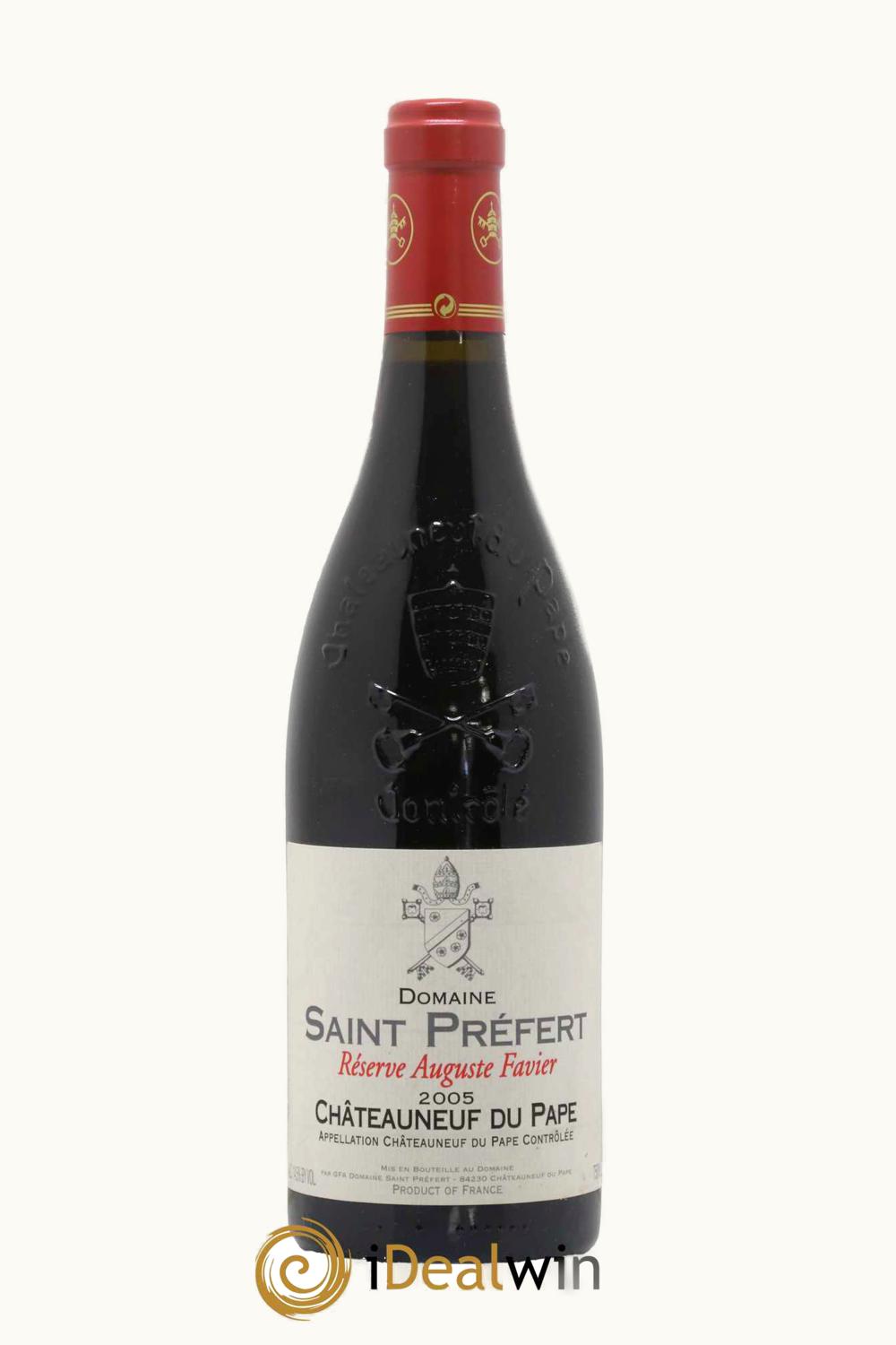Domaine Saint Préfert Domaine Saint Préfert Châteauneuf-du-Pape Réservé Auguste Favier, 2005 UZ0693155
