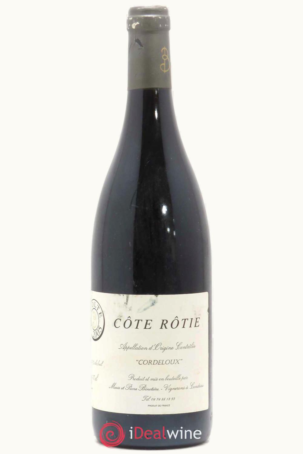 Marie-Pierre Benetiere Marie-Pierre Benetiere Côte-Rôtie Cordeloux, 2005