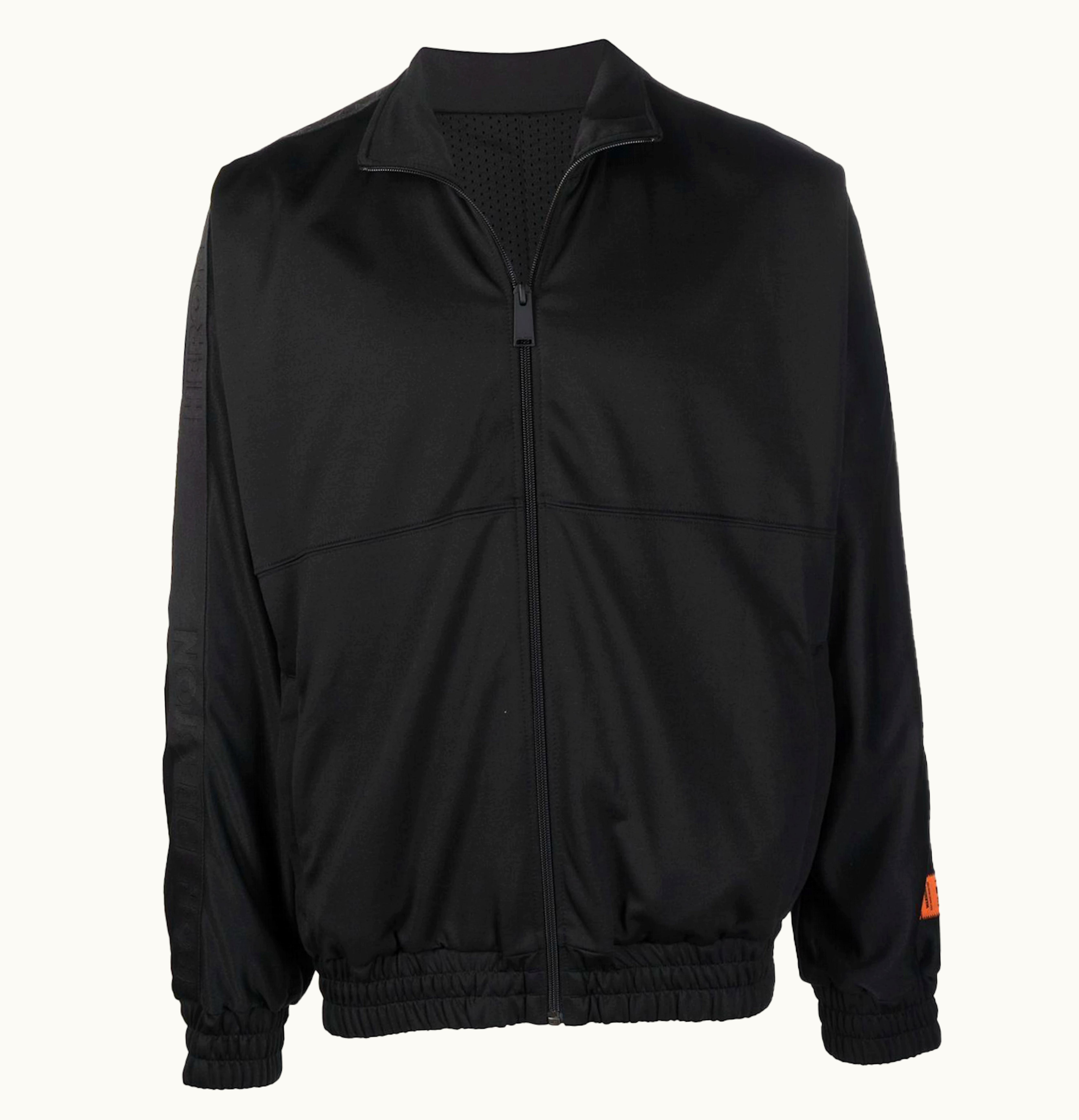 Heron Preston Heron Preston Logo Patch Track Jacket Black