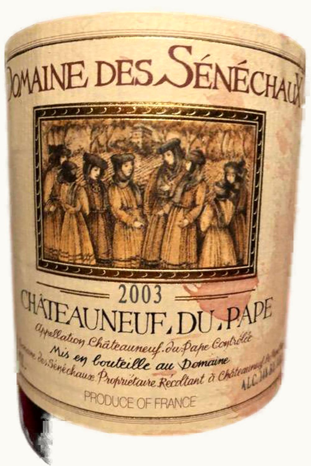 Domaine de la Sénéchalière Domaine de la Sénéchalière Châteauneuf-du-Pape, 2004