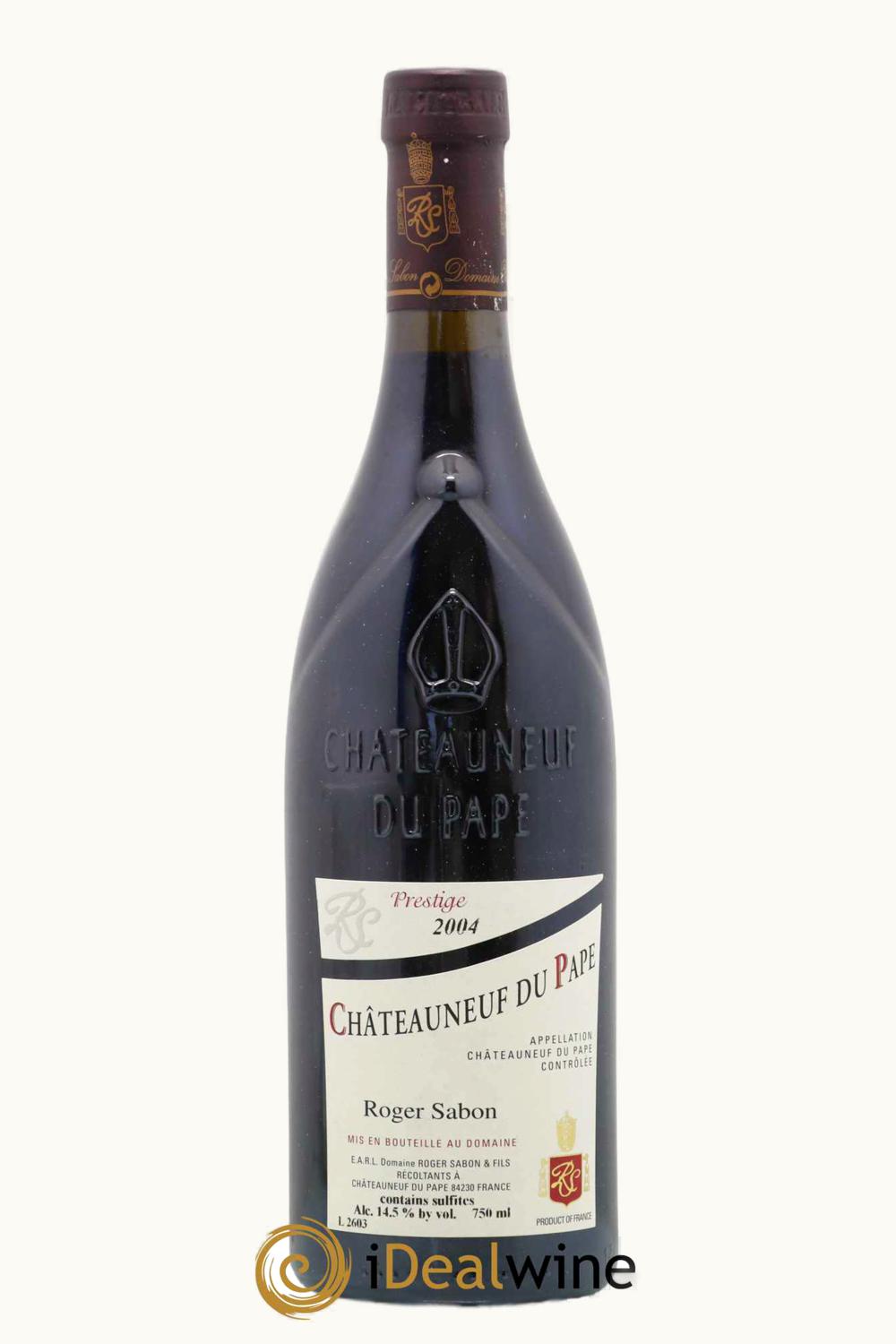 Roger Sabon Roger Sabon Châteauneuf-du-Pape Cuvée Prestige, 2004