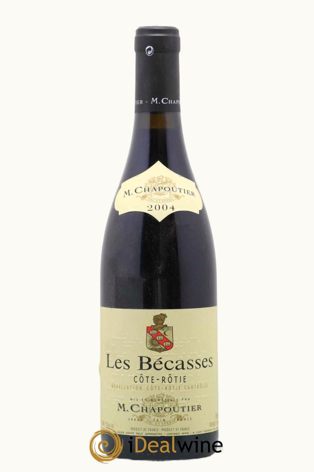 M. Chapoutier M. Chapoutier Côte-Rôtie Les Bécasses, 2004