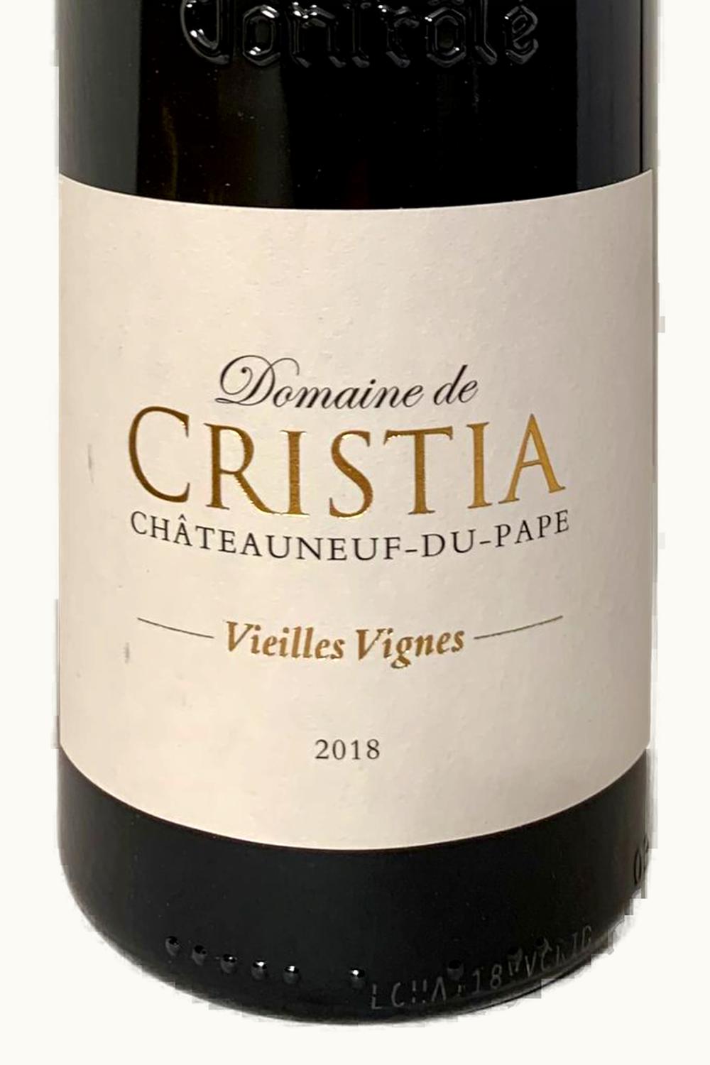 Domaine de Cristia Domaine de Cristia Châteauneuf-du-Pape Vieilles Vignes, 2004