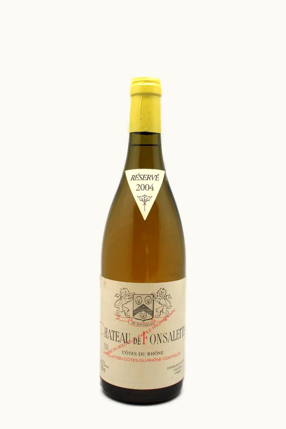 Domaine de Fonsalette Domaine de Fonsalette Côte du Rhône Réserve Blanc, 2004