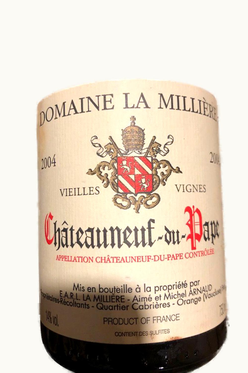Domaine La Millière Domaine La Millière Châteauneuf-du-Pape Vieilles Vignes, 2004