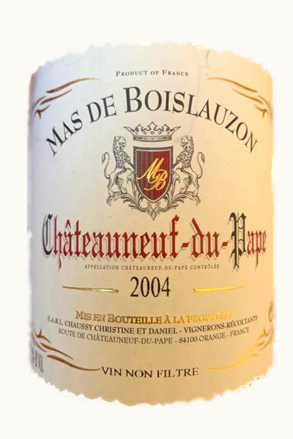 Mas de Lauzon Mas de Lauzon Châteauneuf-du-Pape Cuvée Quest, 2004